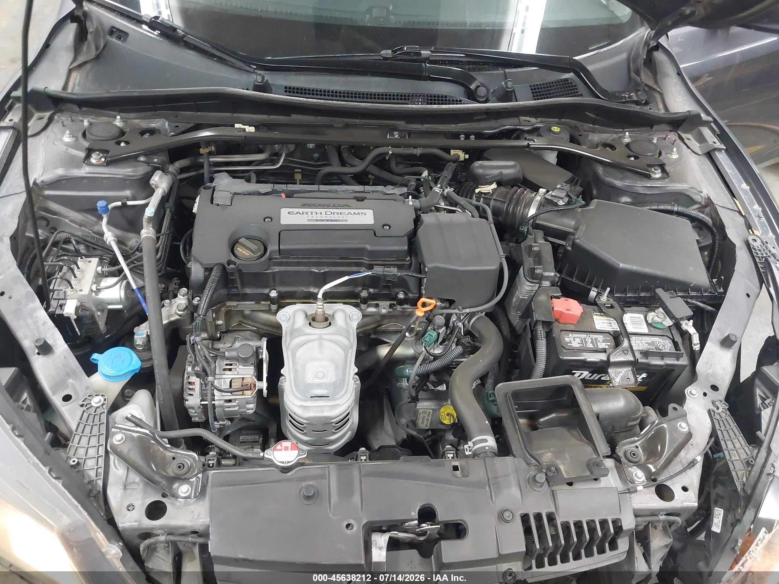 2015 Honda Accord Sport Gray vin: 1HGCR2F50FA222740