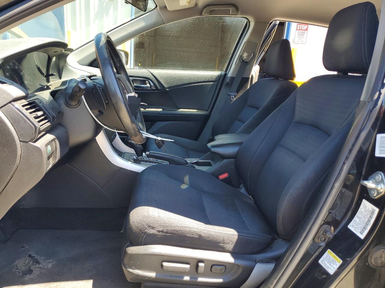 2015 Honda Accord Sport Черный vin: 1HGCR2F50FA239053
