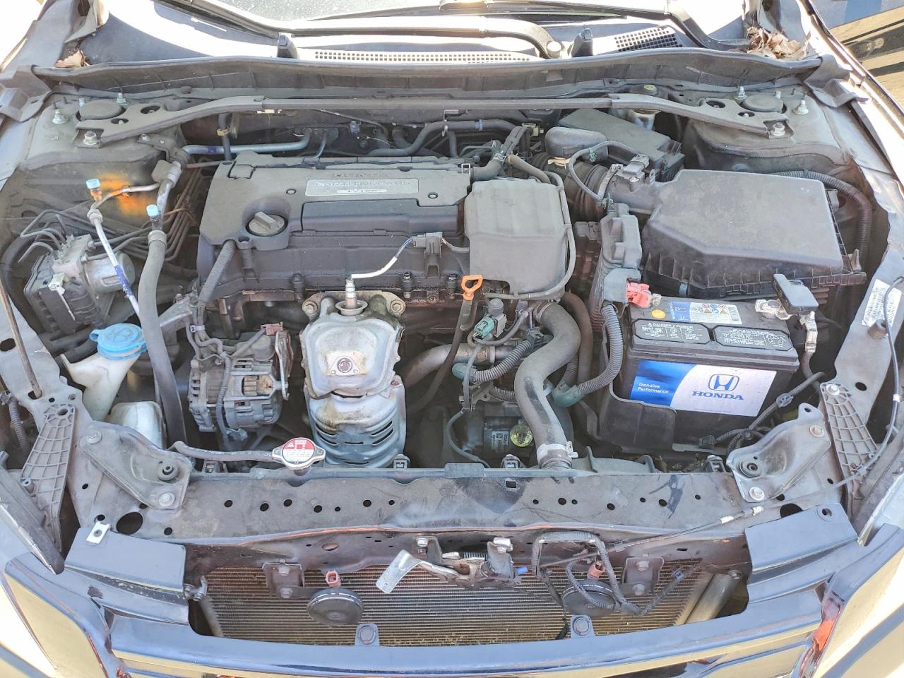 2015 Honda Accord Sport Черный vin: 1HGCR2F50FA239053