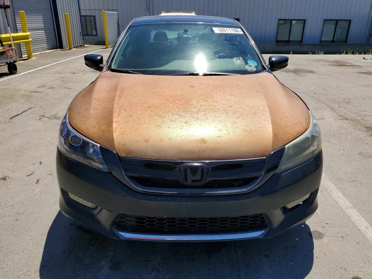 2015 Honda Accord Sport Черный vin: 1HGCR2F50FA239053