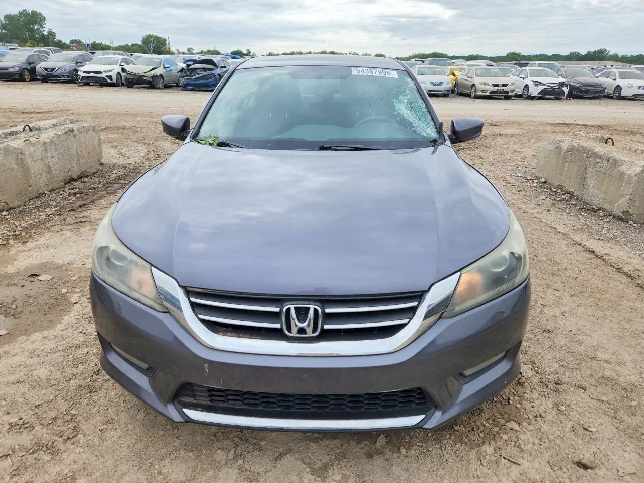 2015 Honda Accord Sport Gray vin: 1HGCR2F50FA247783