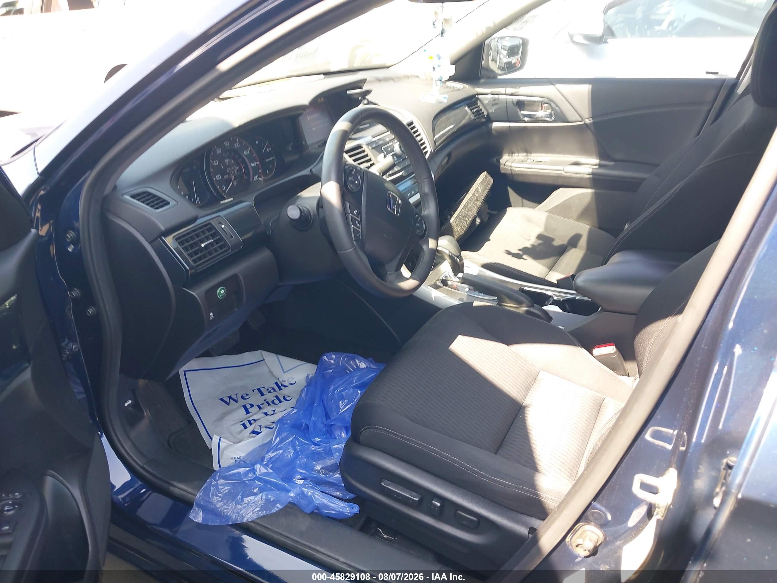2015 Honda Accord Sport Blue vin: 1HGCR2F50FA251073