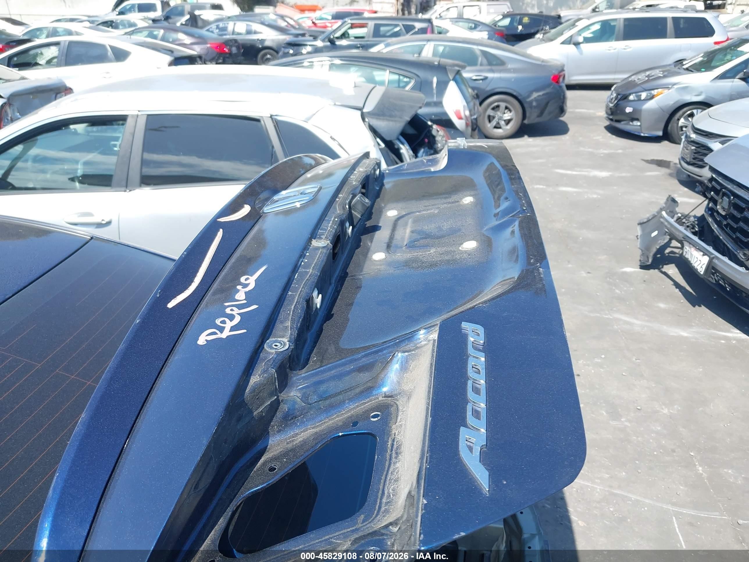 2015 Honda Accord Sport Blue vin: 1HGCR2F50FA251073