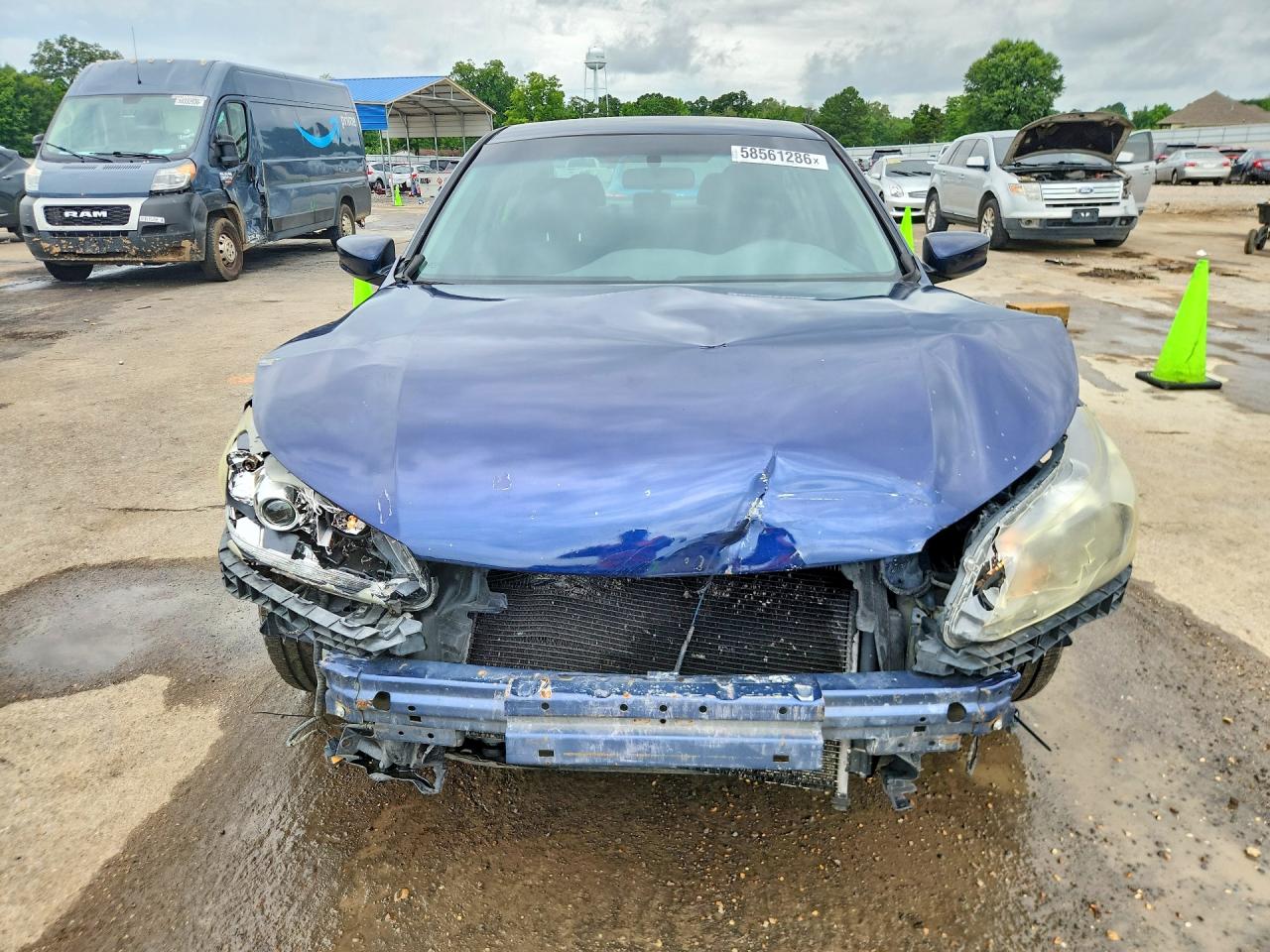 2015 Honda Accord Sport Blue vin: 1HGCR2F50FA251106