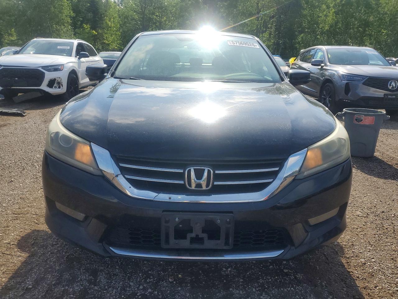 2015 Honda Accord Sport Black vin: 1HGCR2F50FA807608