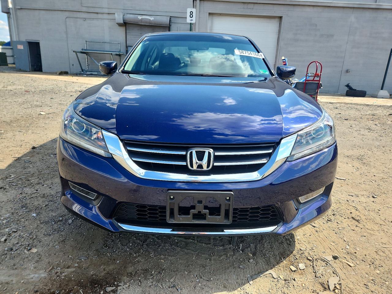2013 Honda Accord Sport Blue vin: 1HGCR2F51DA036329