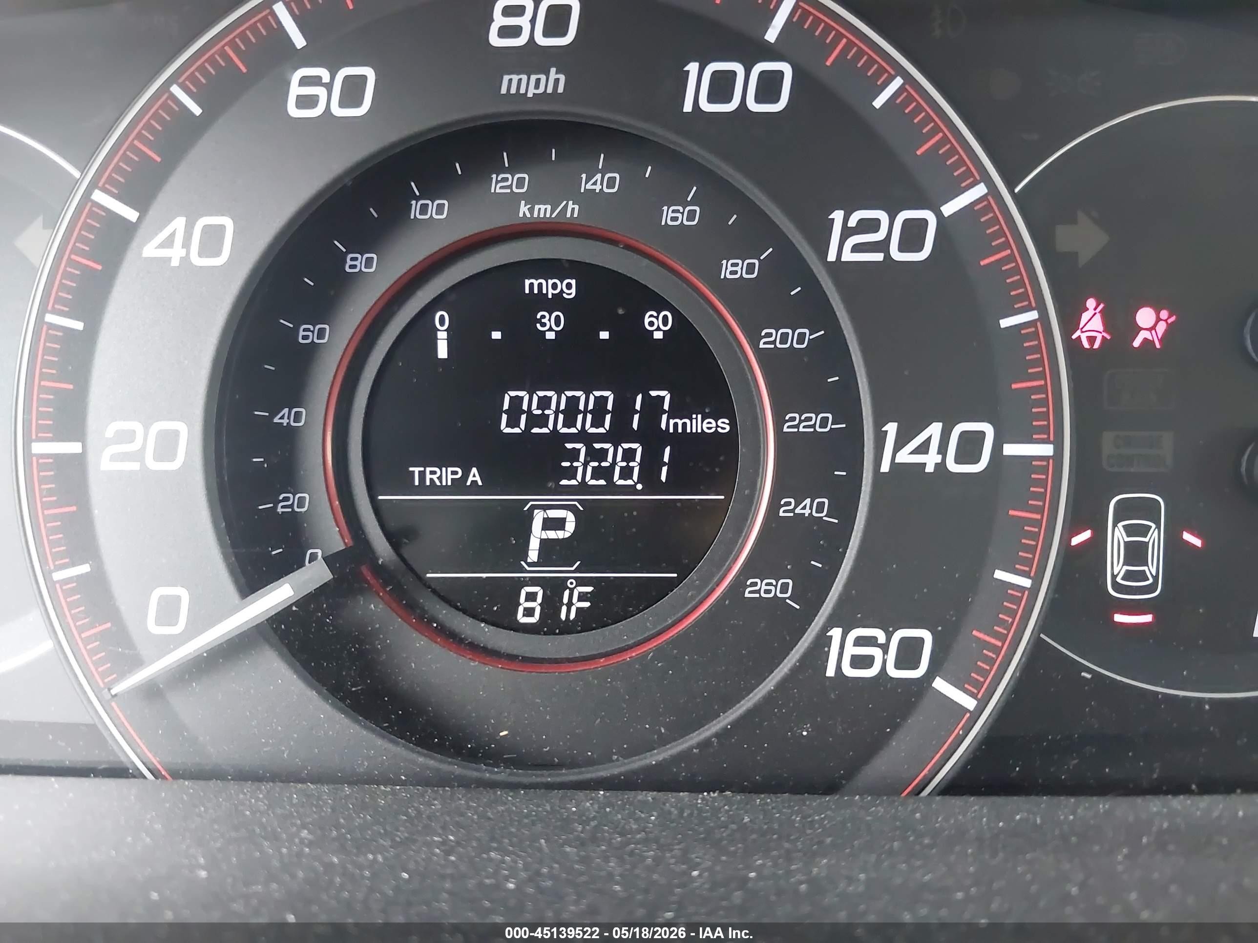 2013 Honda Accord Sport Gray vin: 1HGCR2F51DA061182