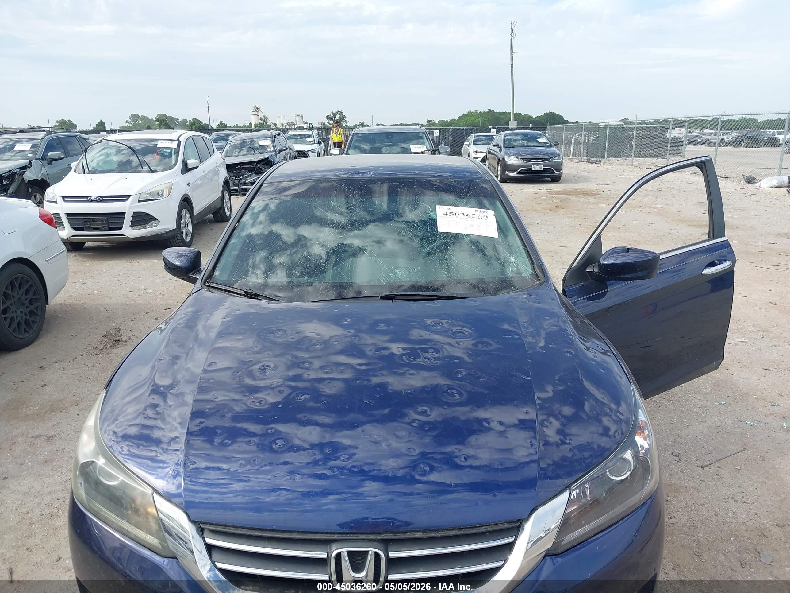 2013 Honda Accord Sport Dark Blue vin: 1HGCR2F51DA081786