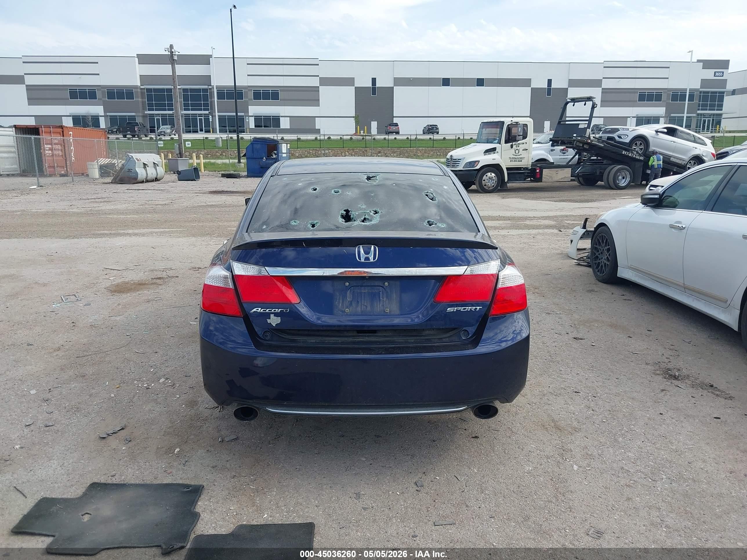 2013 Honda Accord Sport Dark Blue vin: 1HGCR2F51DA081786