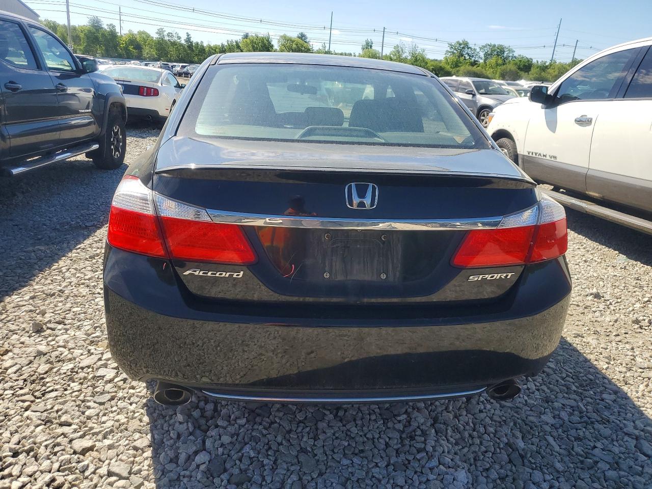 2013 Honda Accord Sport Black vin: 1HGCR2F51DA129349