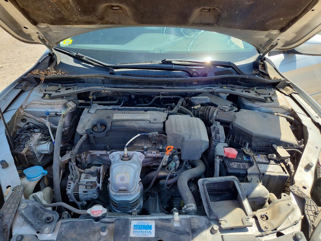 2013 Honda Accord Sport Silver vin: 1HGCR2F51DA156020