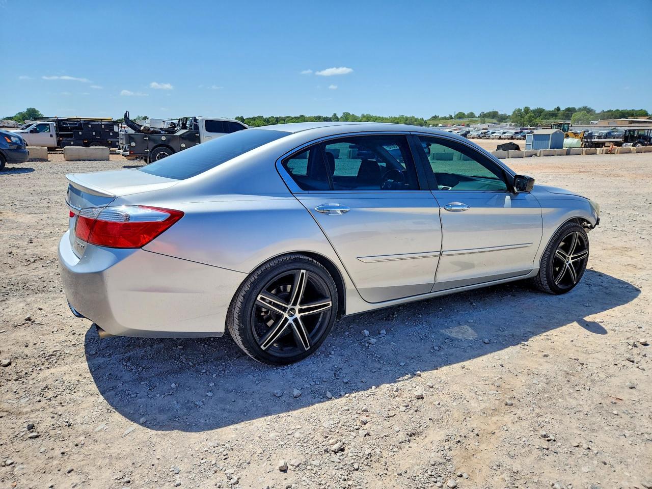 2013 Honda Accord Sport Silver vin: 1HGCR2F51DA156020
