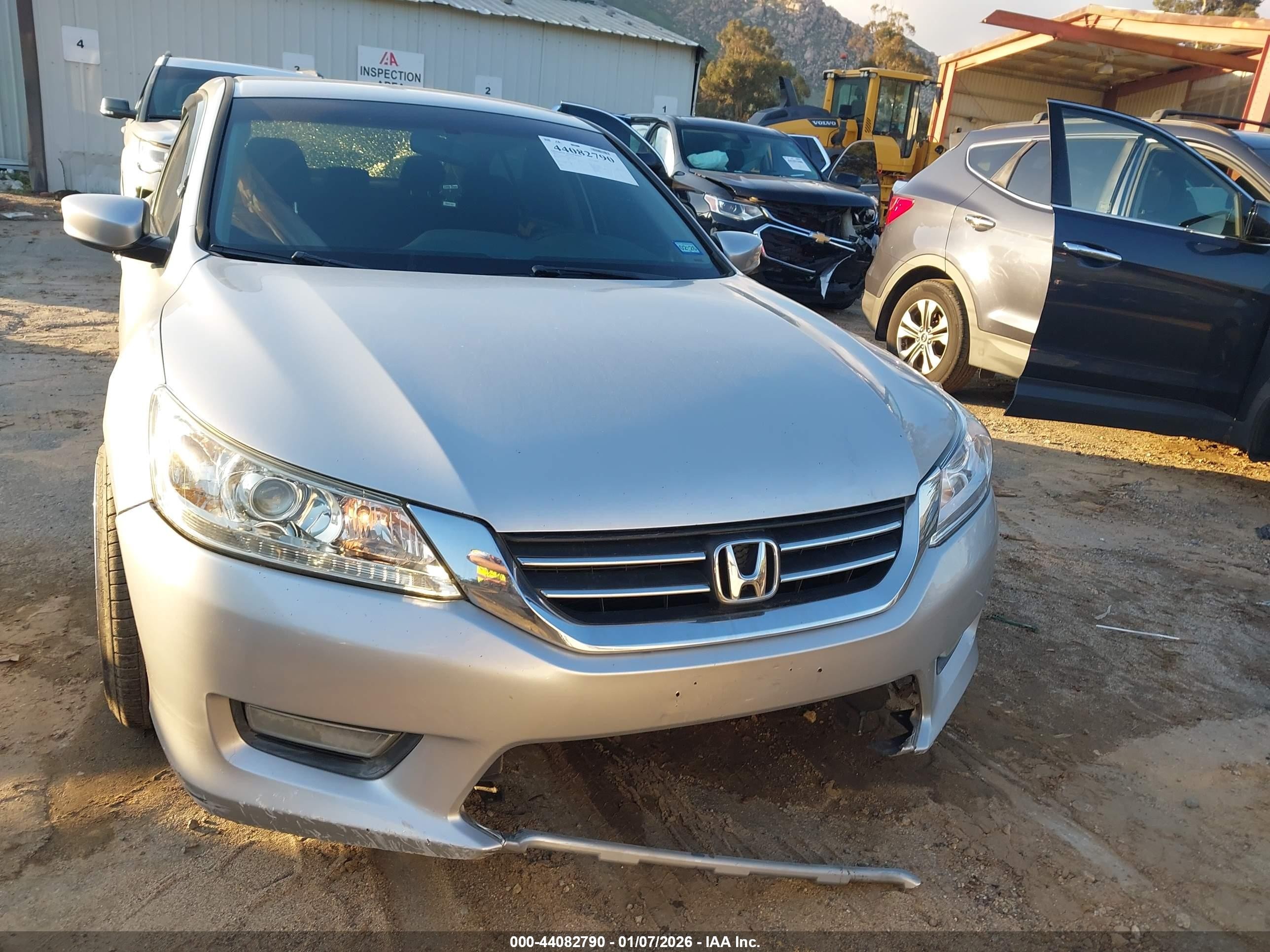 2013 Honda Accord Sport Серебряный vin: 1HGCR2F51DA185100