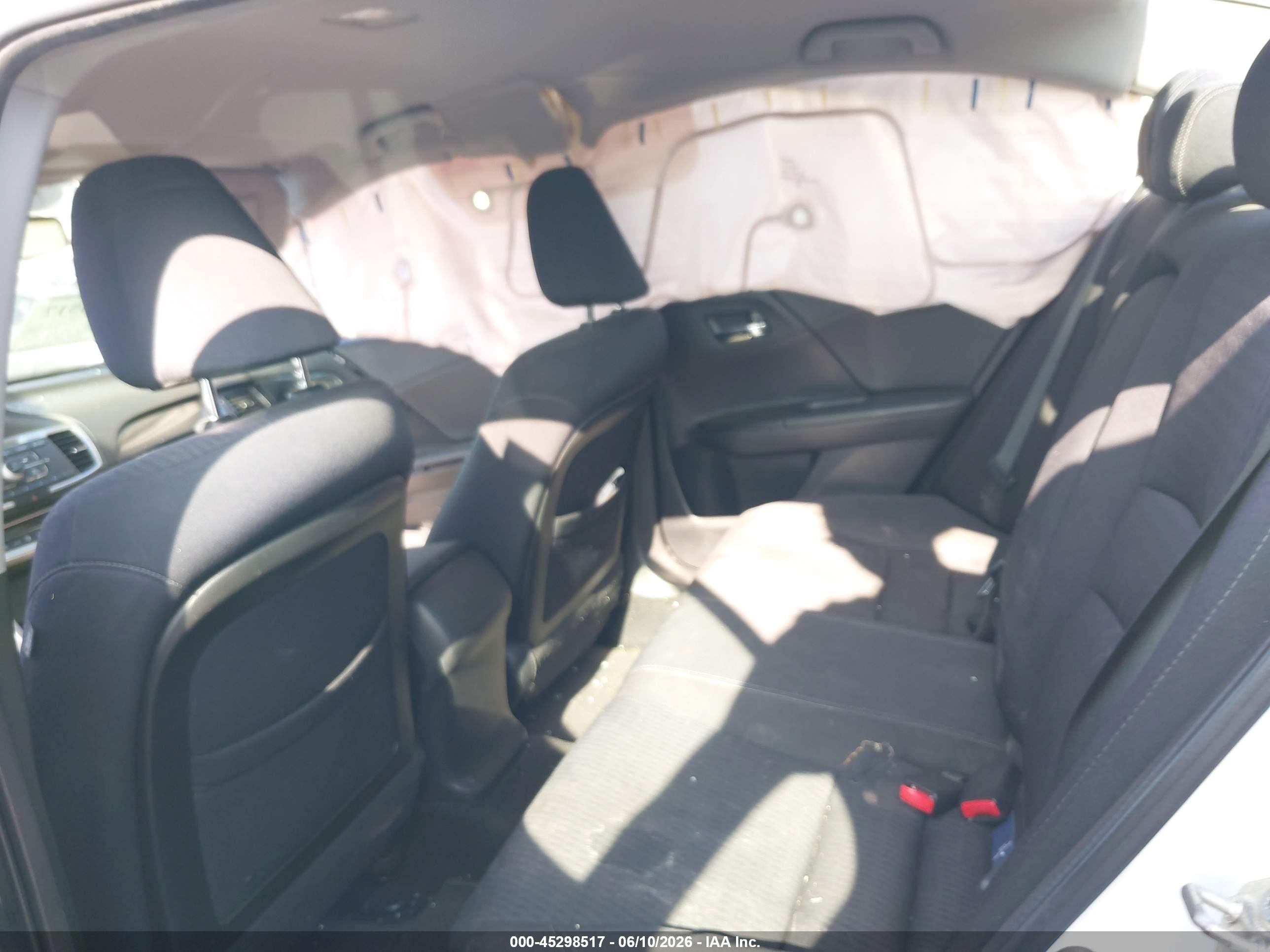 2013 Honda Accord Sport White vin: 1HGCR2F51DA215342