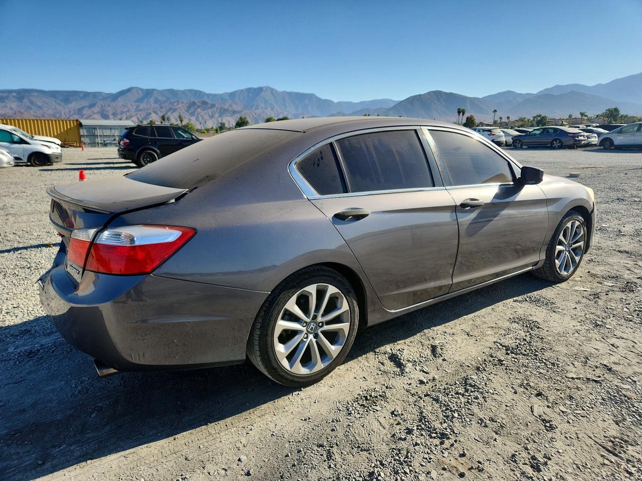 2014 Honda Accord Sport Gray vin: 1HGCR2F51EA083975