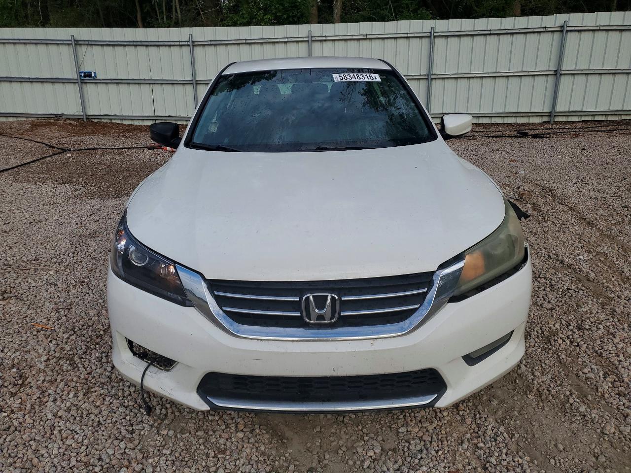 2014 Honda Accord Sport White vin: 1HGCR2F51EA120622