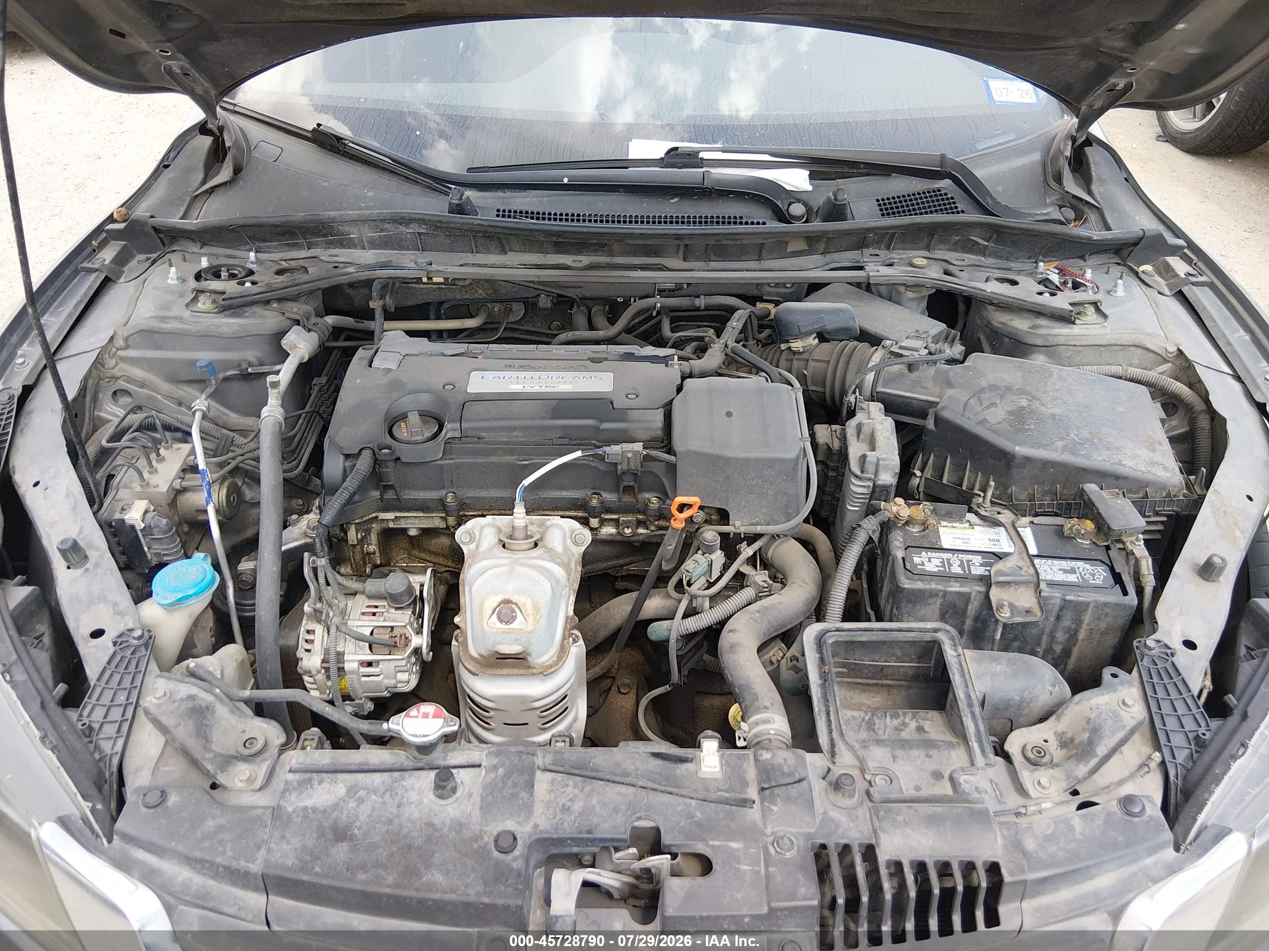 2014 Honda Accord Sport Gray vin: 1HGCR2F51EA274540