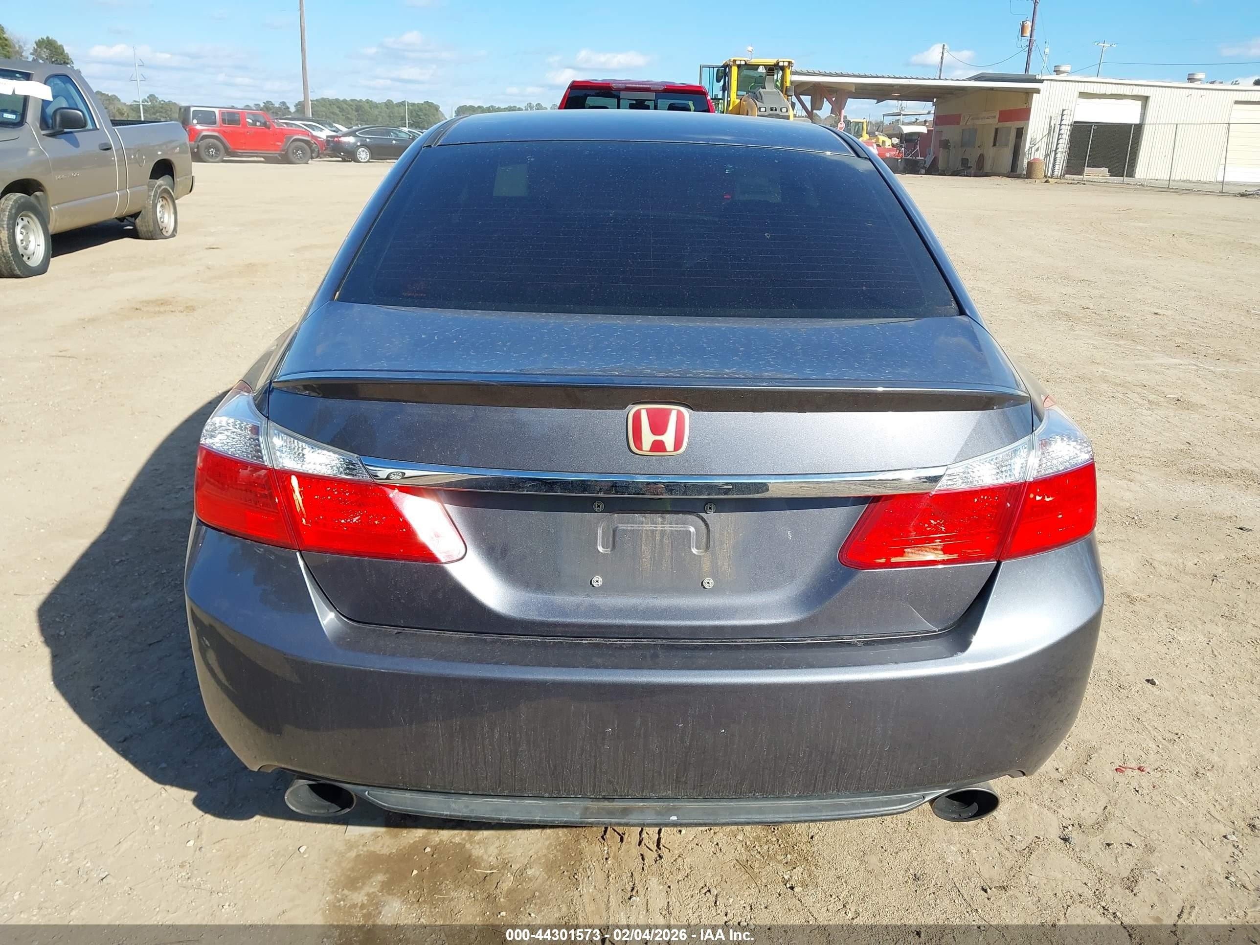 2015 Honda Accord Sport Серый vin: 1HGCR2F51FA003530