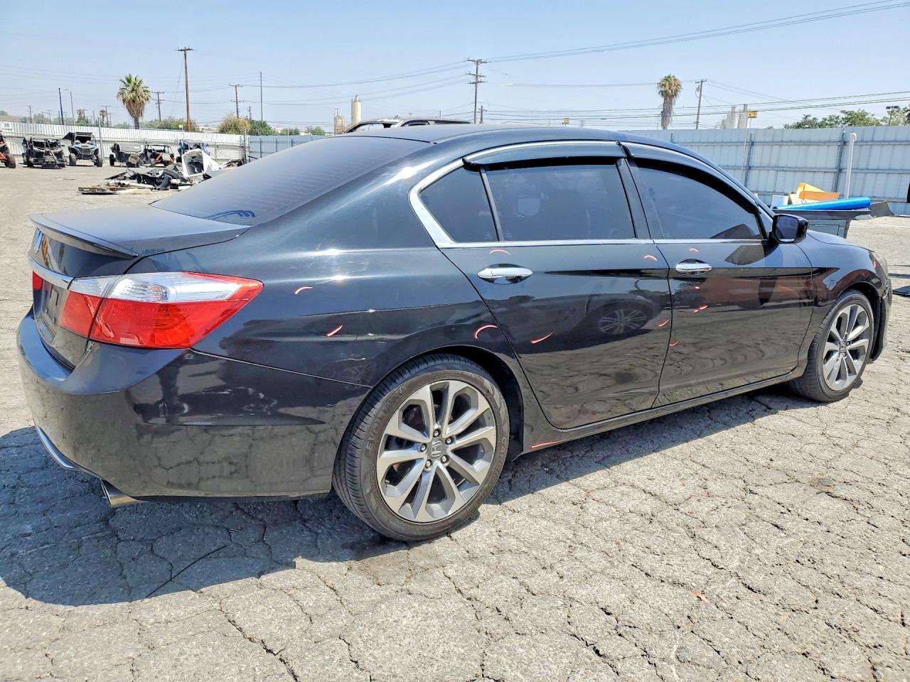 2015 Honda Accord Sport Black vin: 1HGCR2F51FA032400