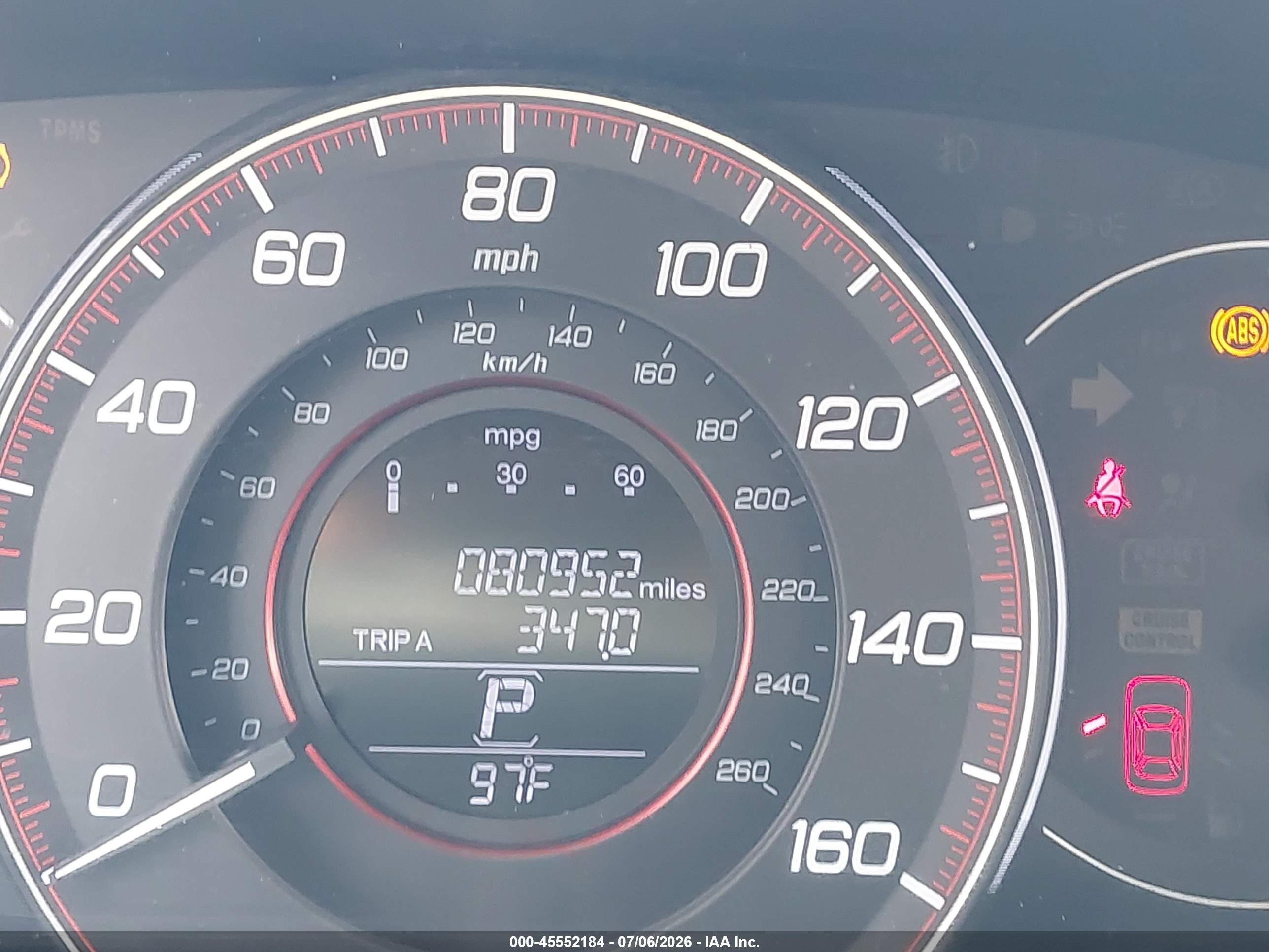 2015 Honda Accord Sport Gray vin: 1HGCR2F51FA047415