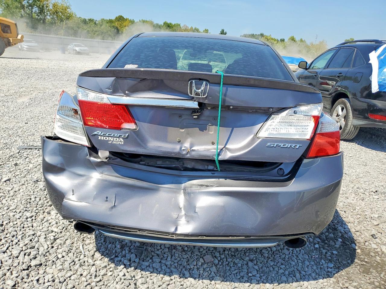 2015 Honda Accord Sport Gray vin: 1HGCR2F51FA087171