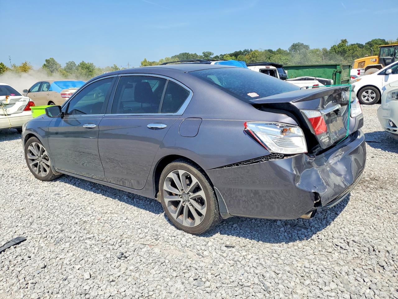 2015 Honda Accord Sport Gray vin: 1HGCR2F51FA087171
