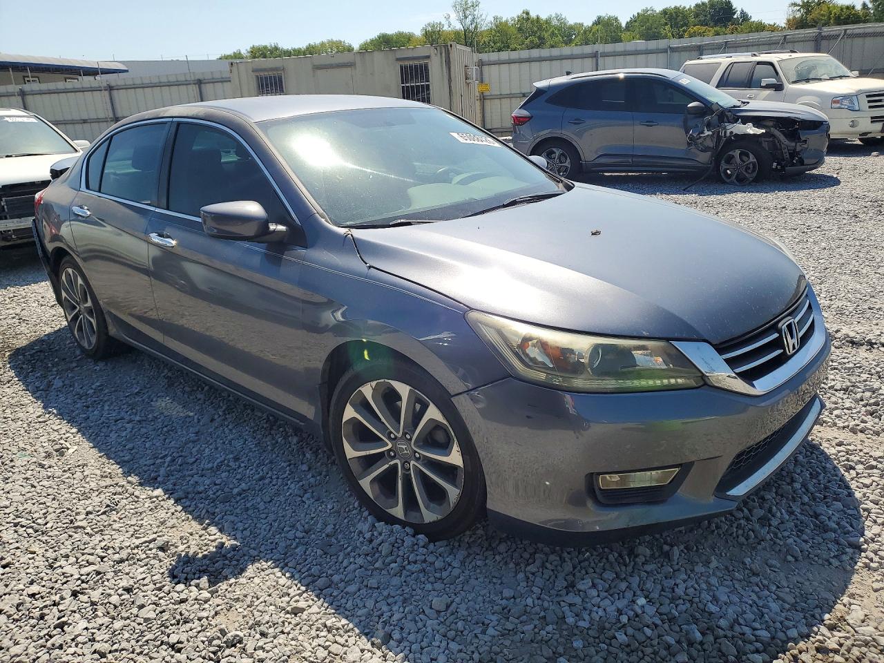 2015 Honda Accord Sport Gray vin: 1HGCR2F51FA087171