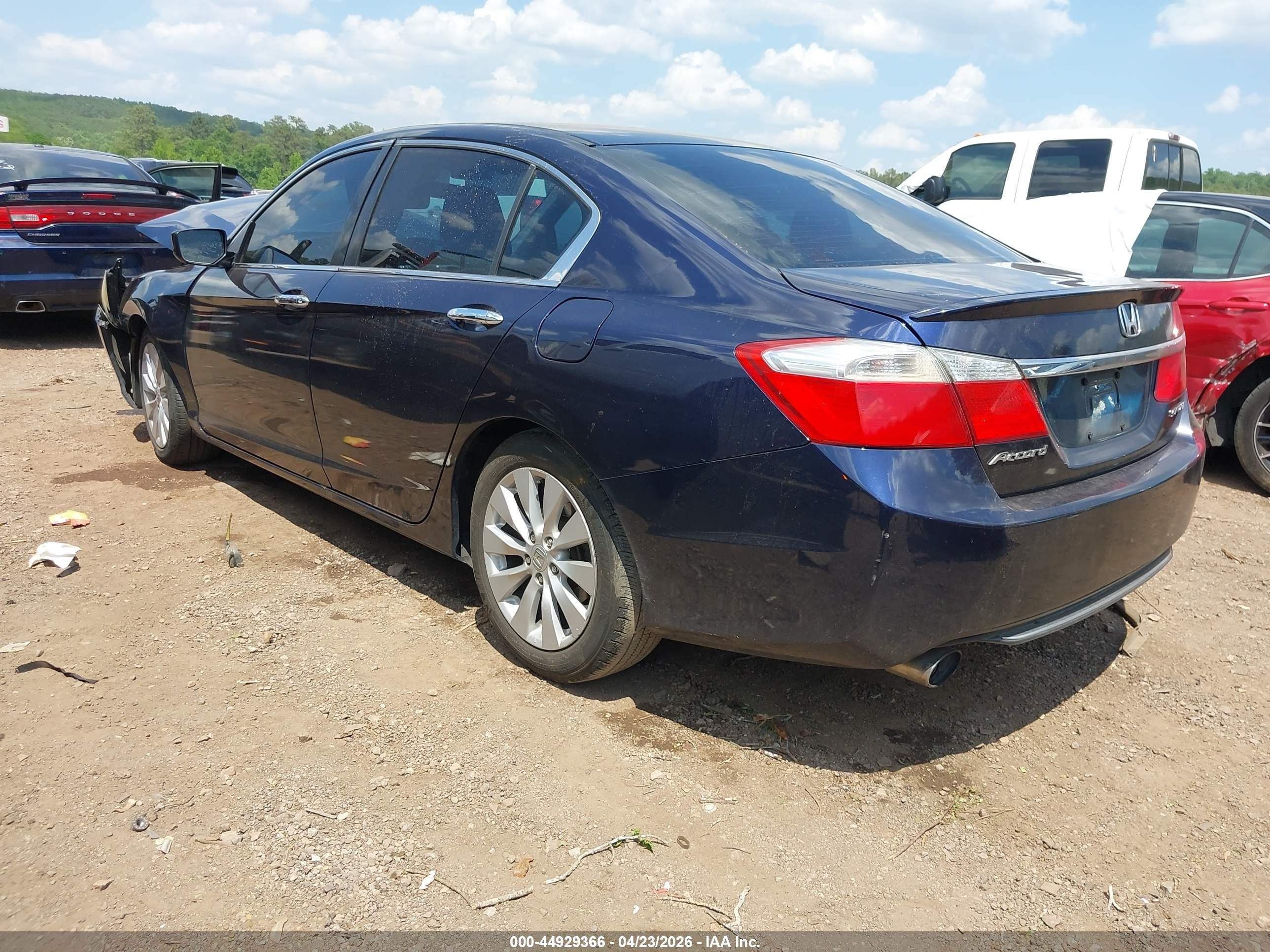 2015 Honda Accord Sport Blue vin: 1HGCR2F51FA096713