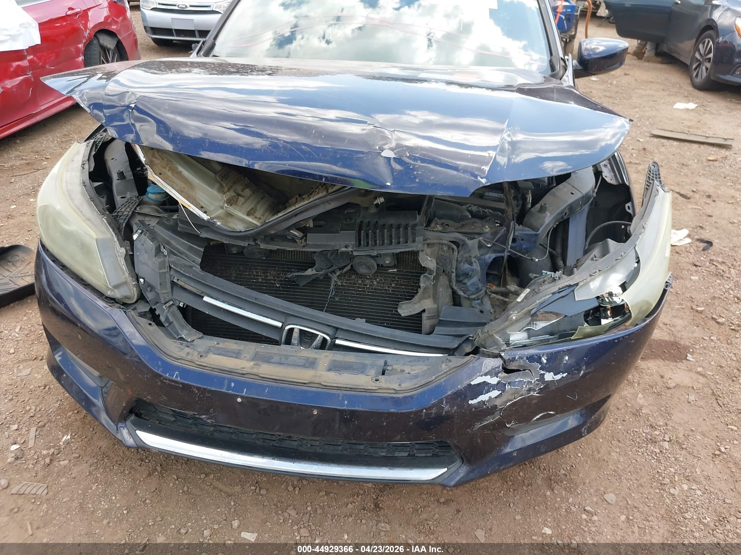 2015 Honda Accord Sport Blue vin: 1HGCR2F51FA096713