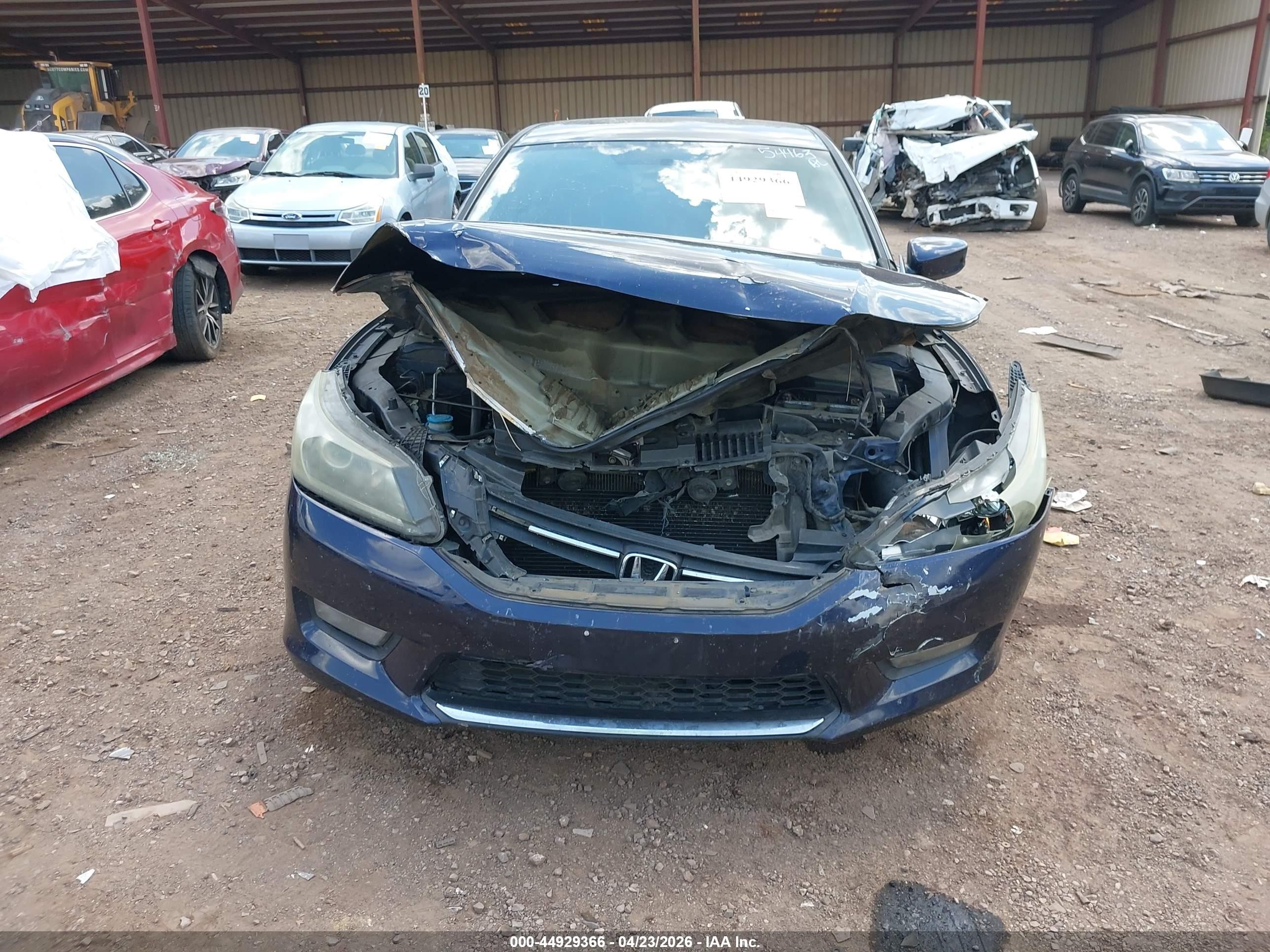 2015 Honda Accord Sport Blue vin: 1HGCR2F51FA096713