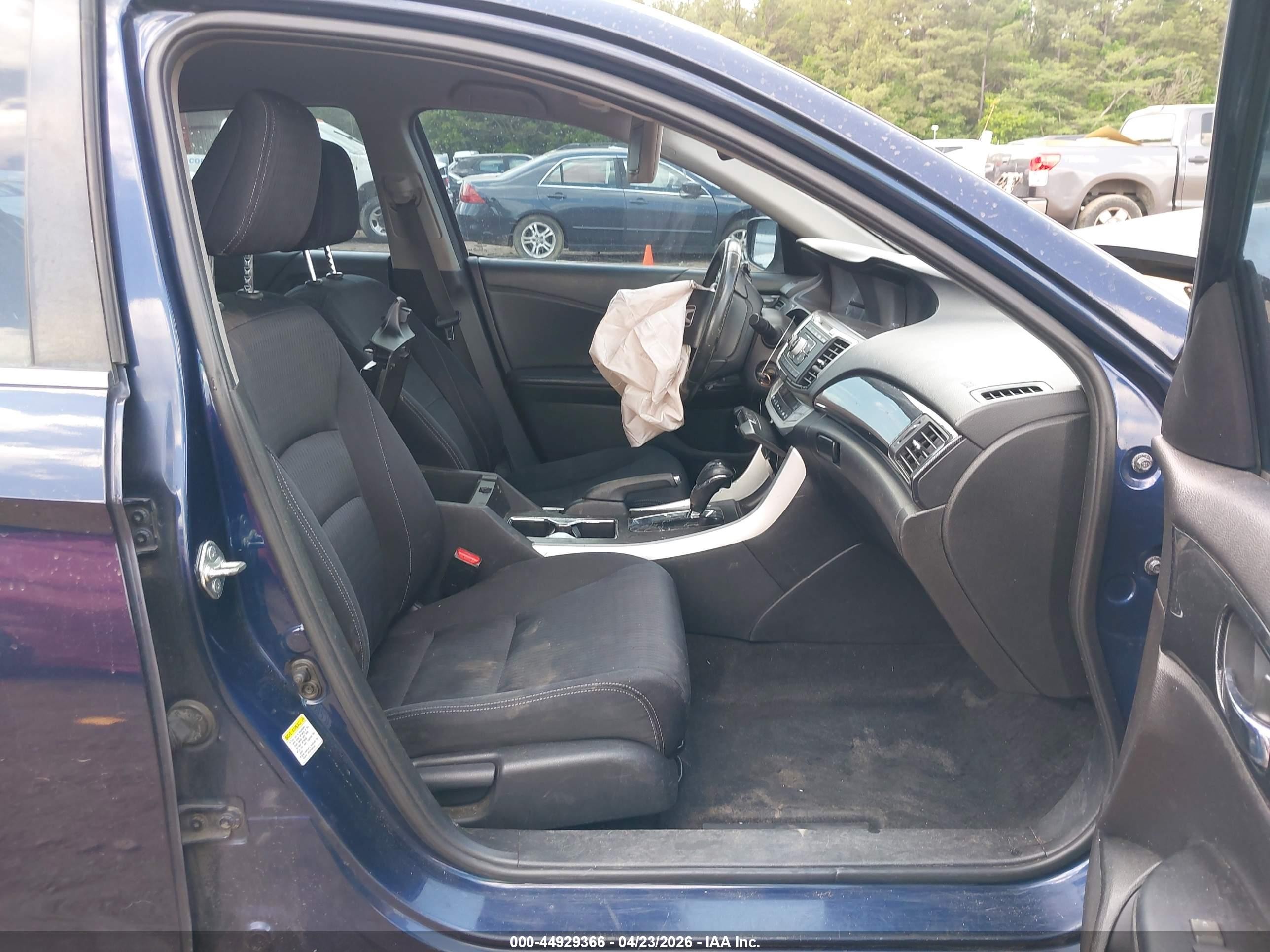 2015 Honda Accord Sport Blue vin: 1HGCR2F51FA096713