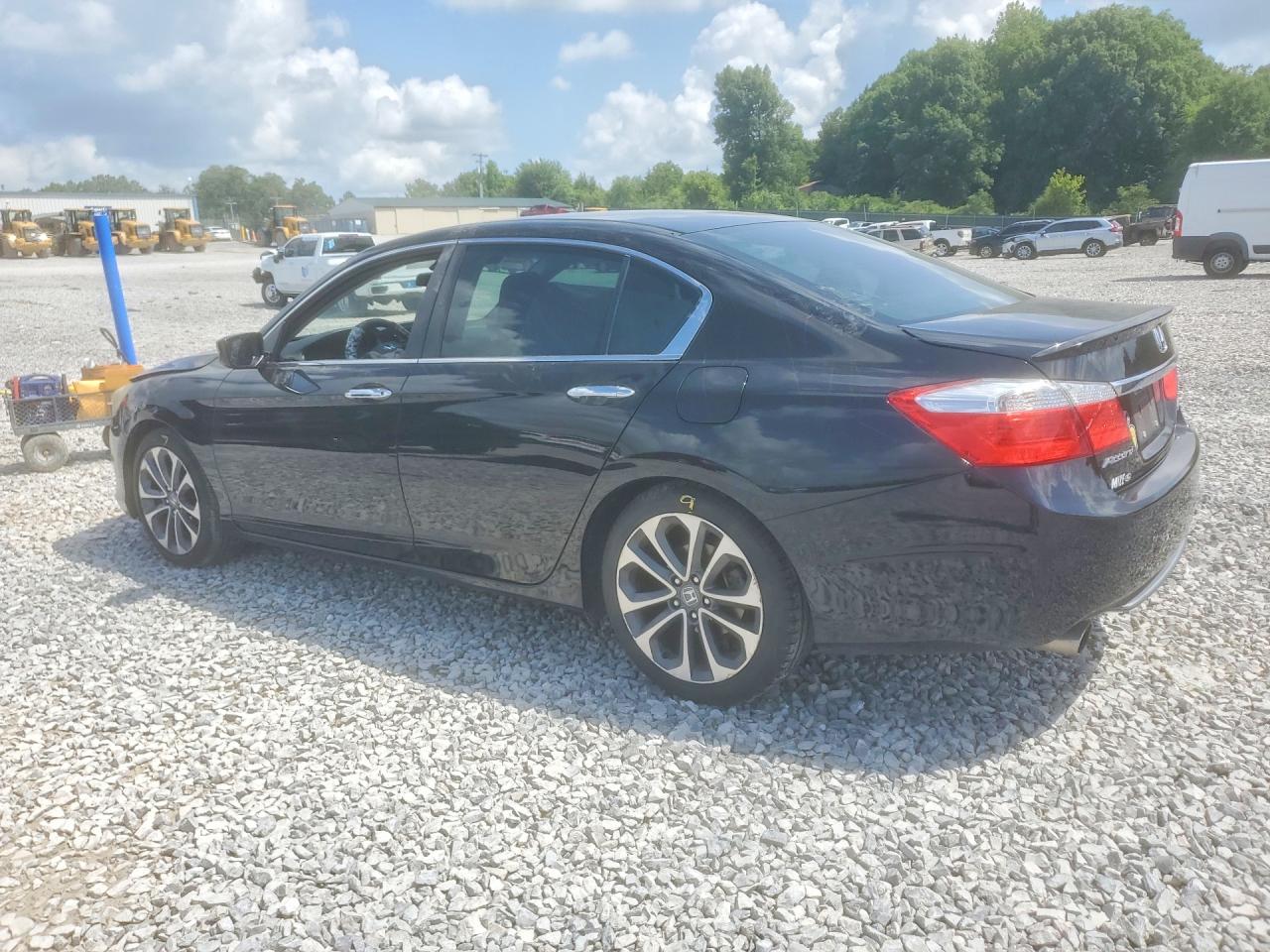 2015 Honda Accord Sport Black vin: 1HGCR2F51FA127166