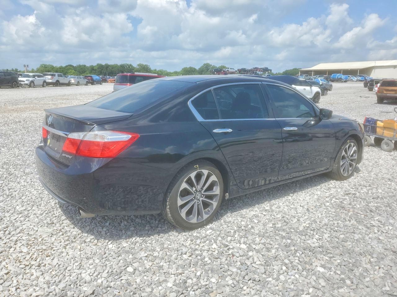 2015 Honda Accord Sport Black vin: 1HGCR2F51FA127166