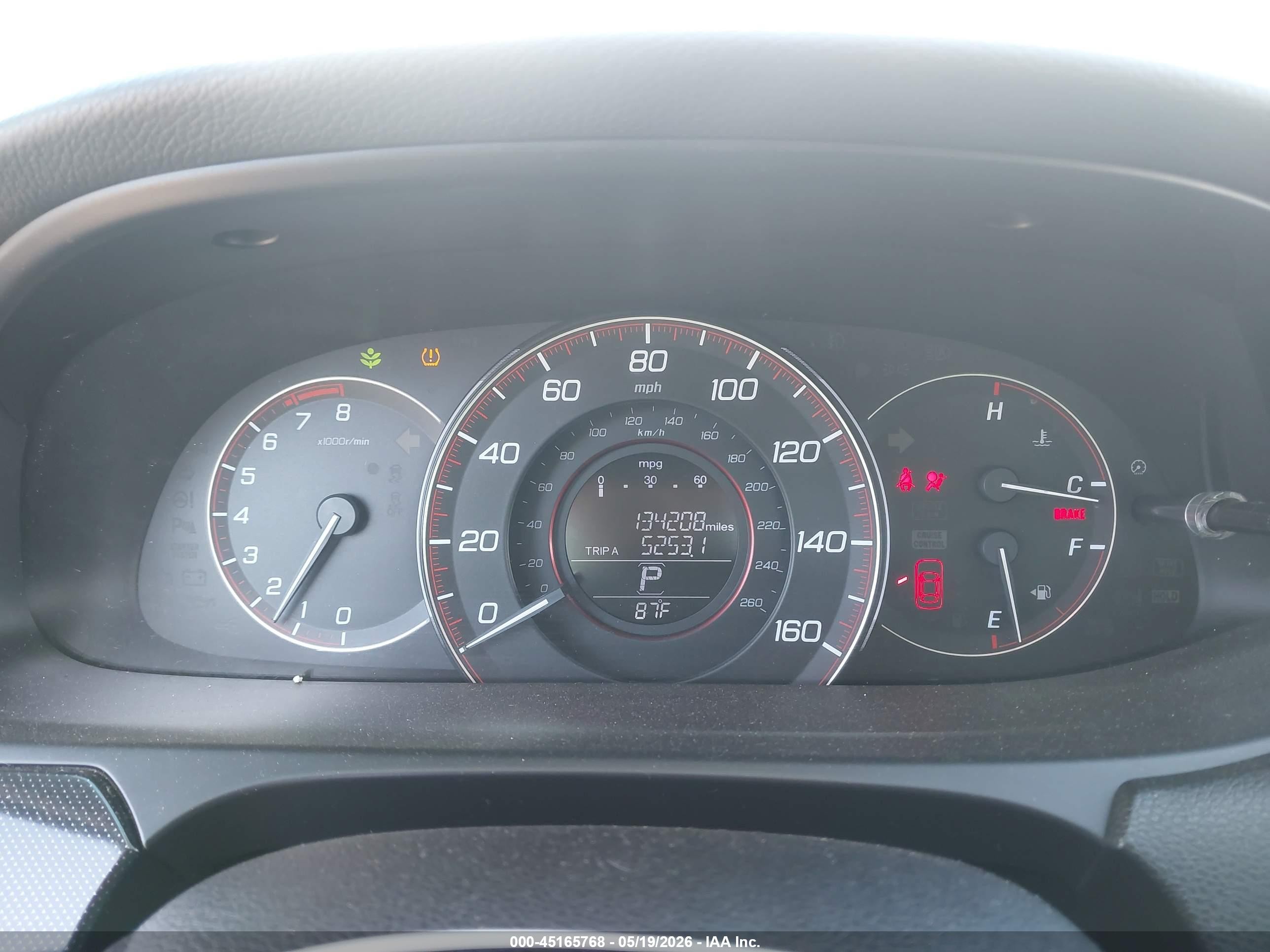 2015 Honda Accord Sport Белый vin: 1HGCR2F51FA144470