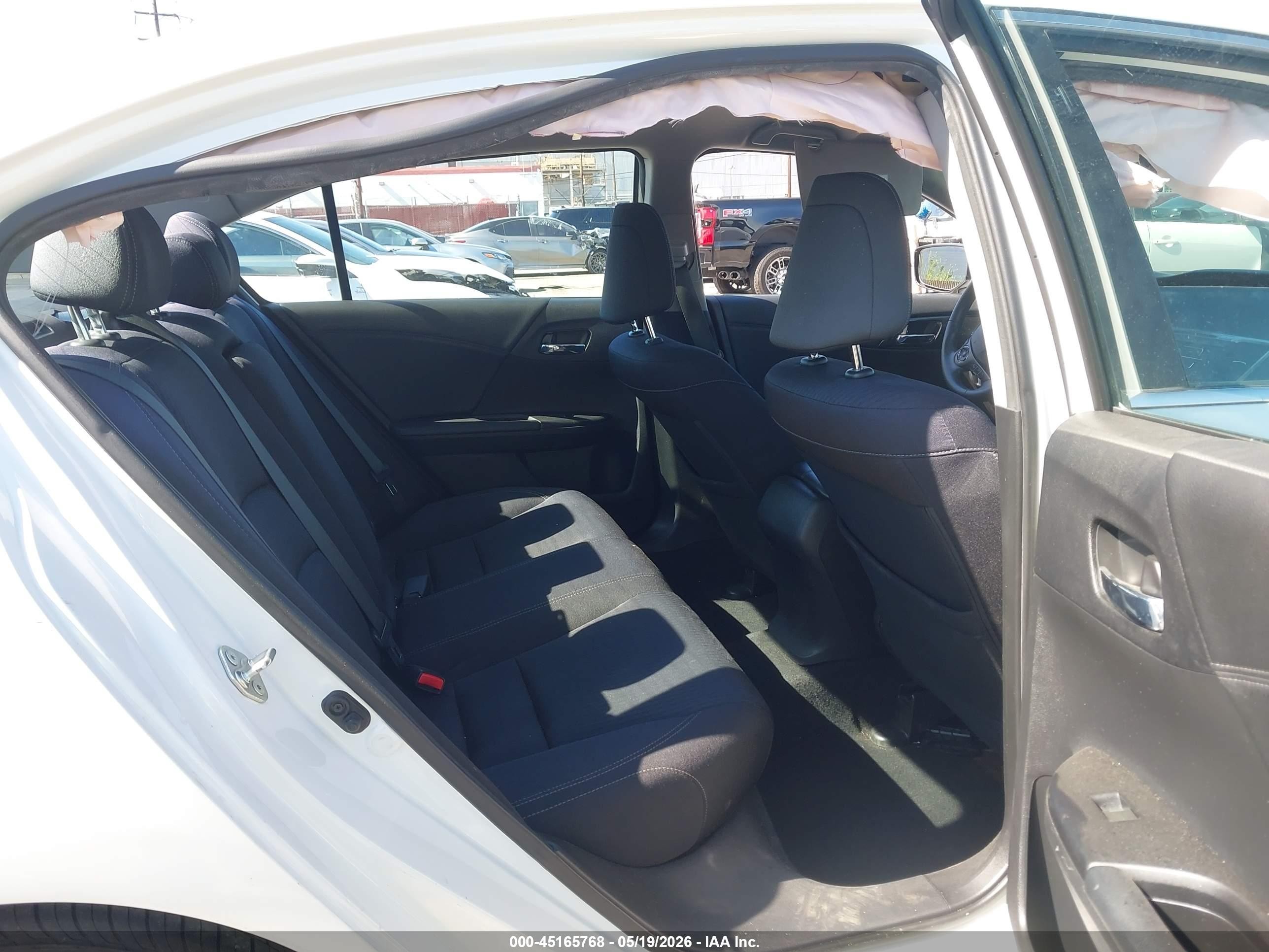 2015 Honda Accord Sport Белый vin: 1HGCR2F51FA144470