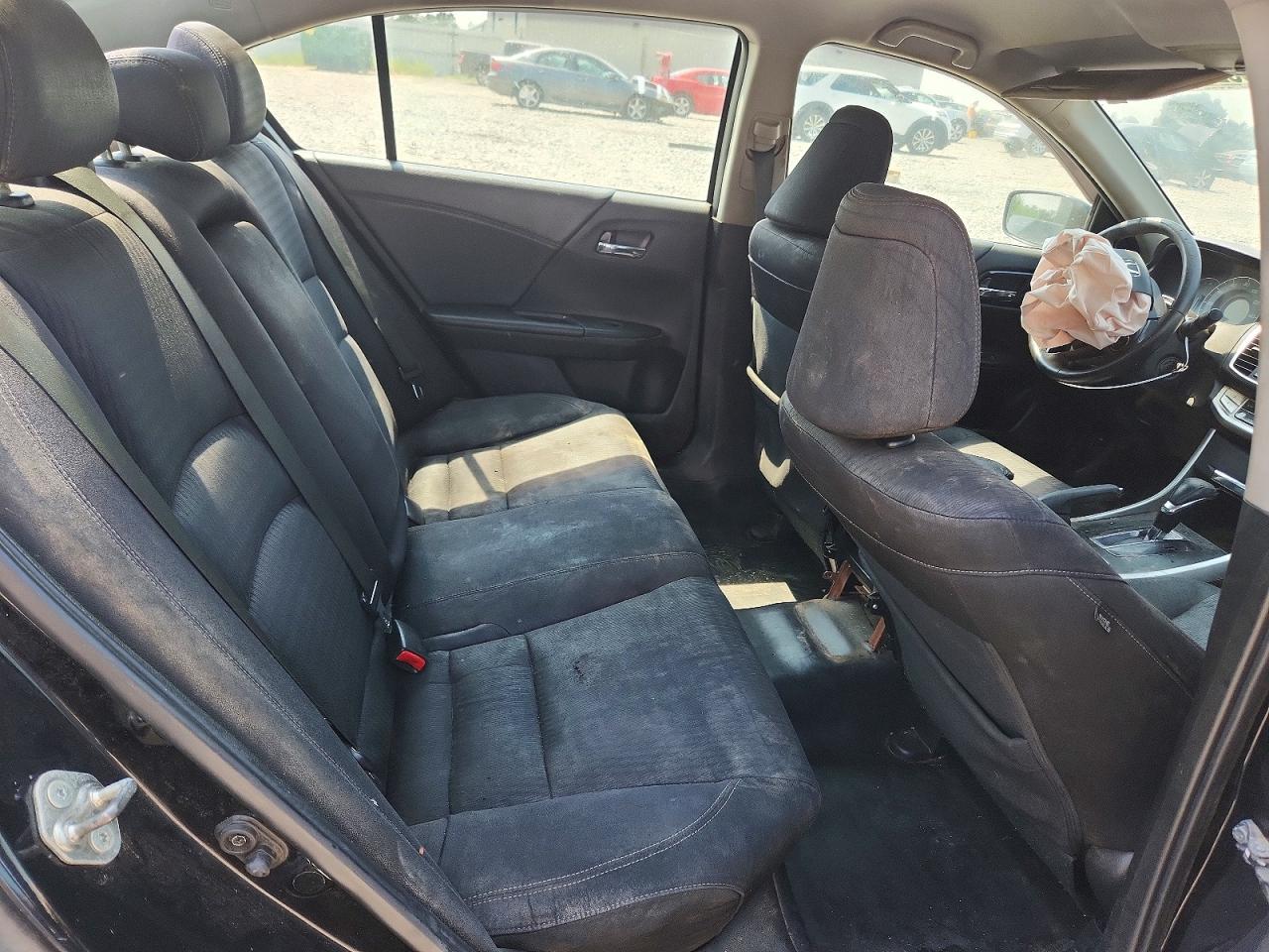 2015 Honda Accord Sport Черный vin: 1HGCR2F51FA152746