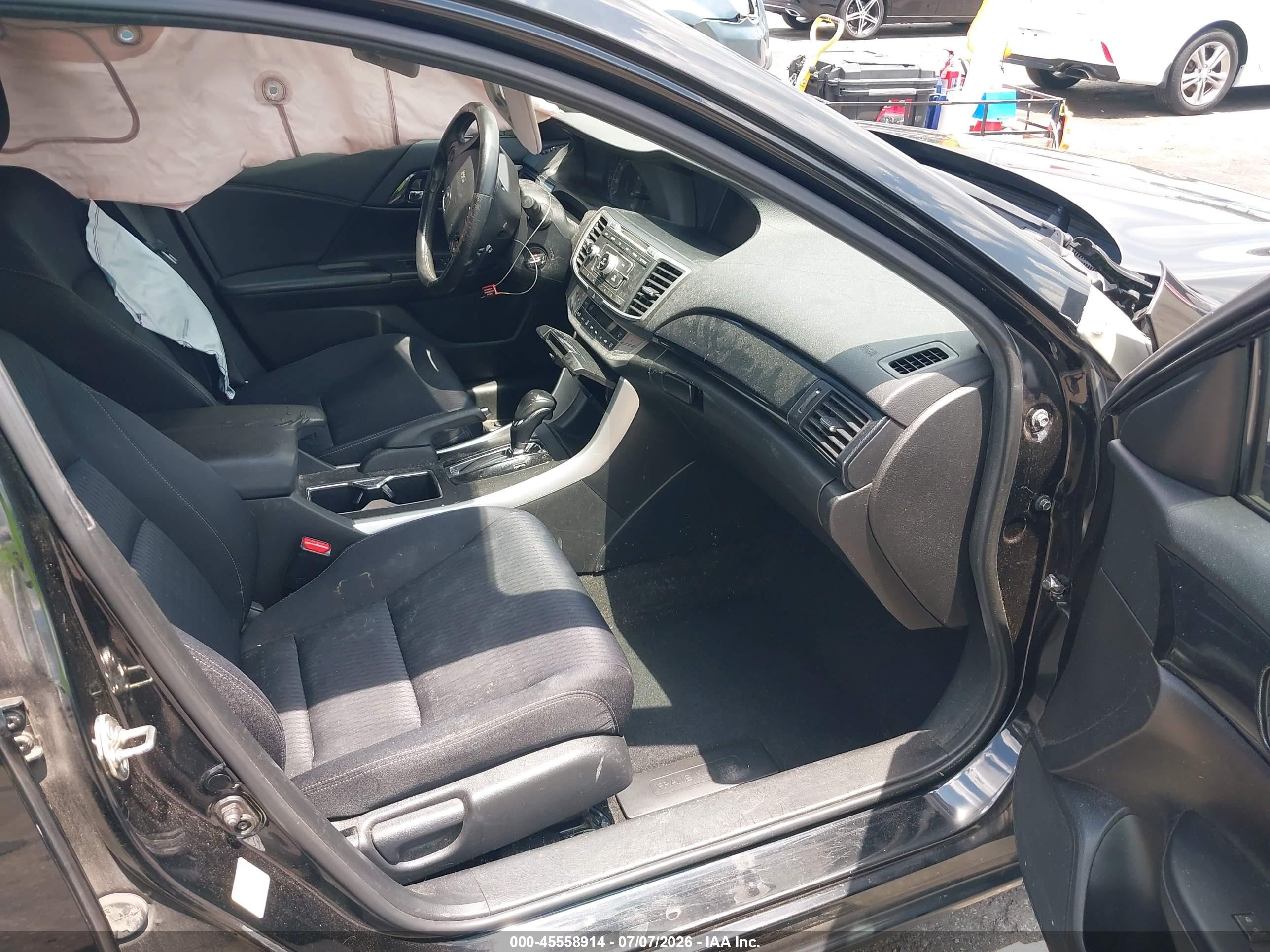 2015 Honda Accord Sport Black vin: 1HGCR2F51FA152875