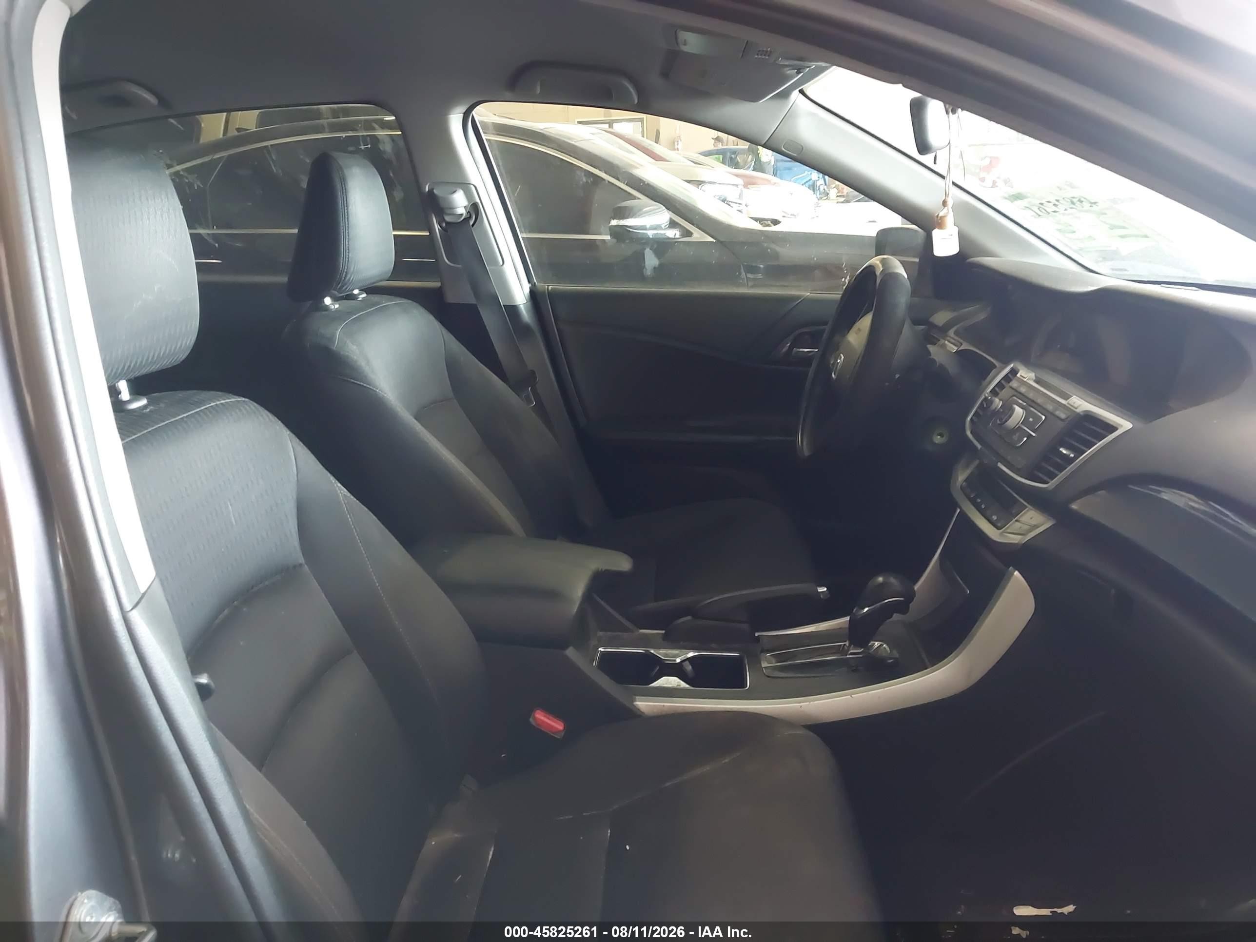 2015 Honda Accord Sport Gray vin: 1HGCR2F51FA164282