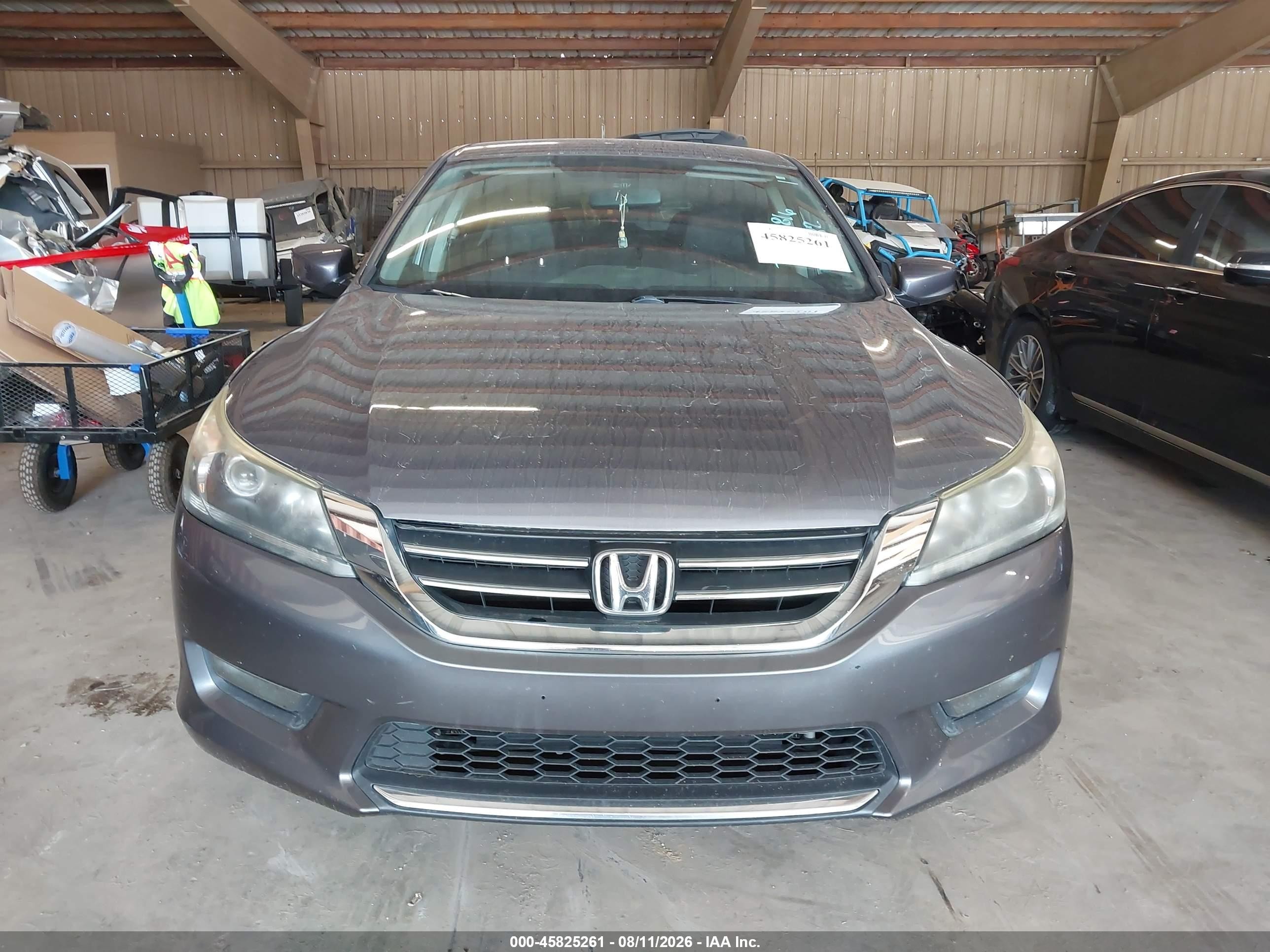 2015 Honda Accord Sport Gray vin: 1HGCR2F51FA164282