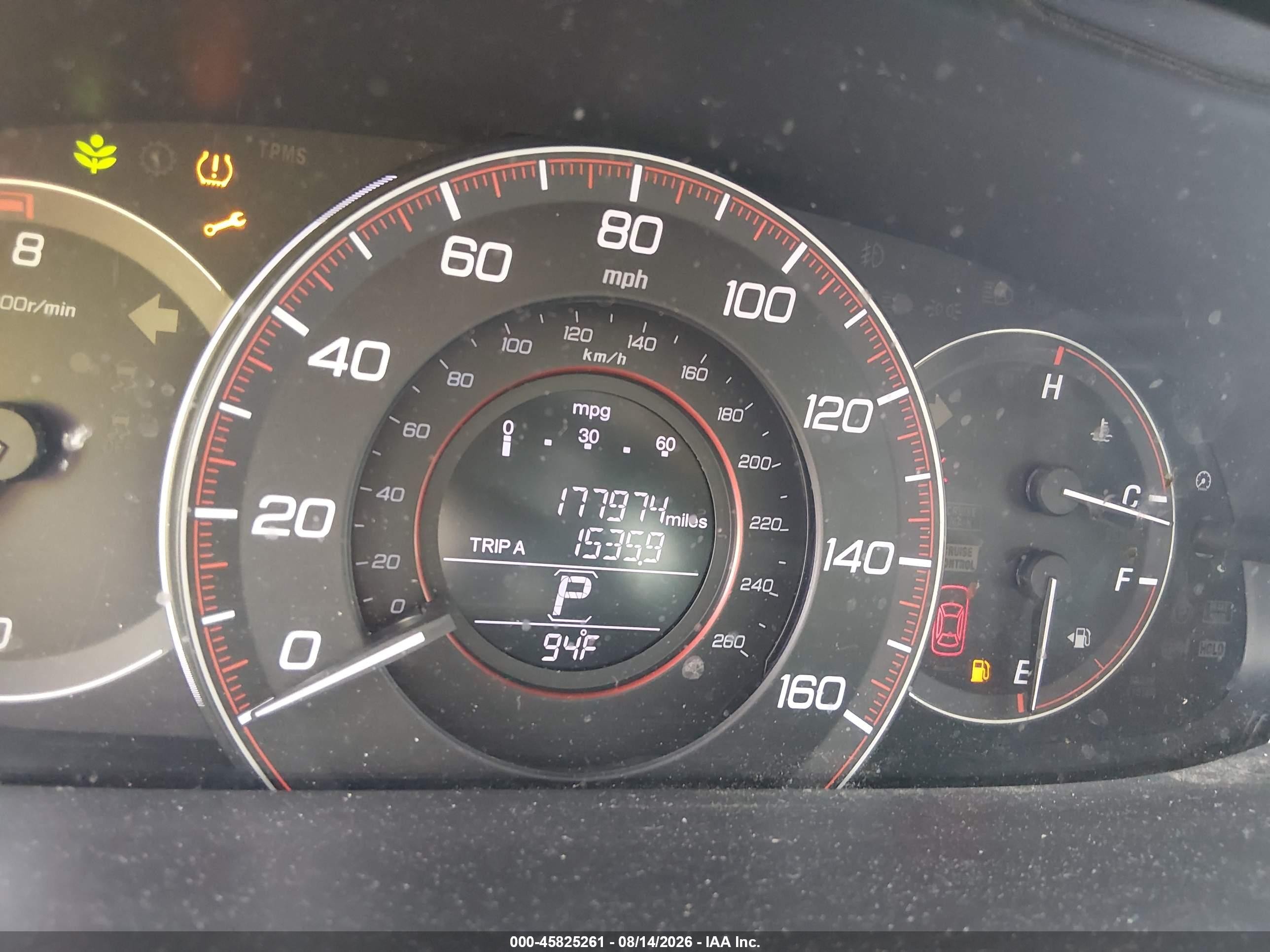 2015 Honda Accord Sport Gray vin: 1HGCR2F51FA164282