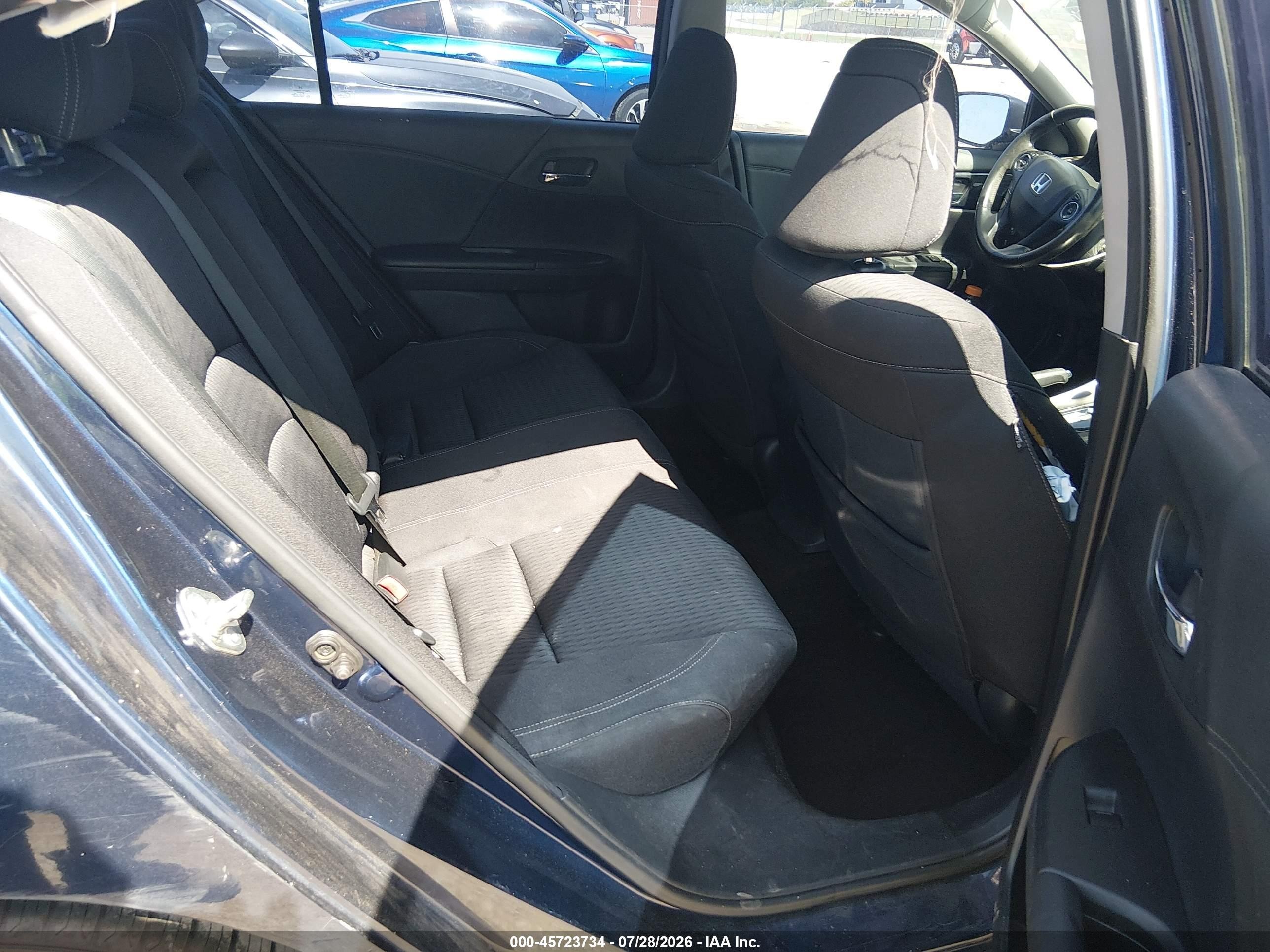 2015 Honda Accord Sport Blue vin: 1HGCR2F51FA166498