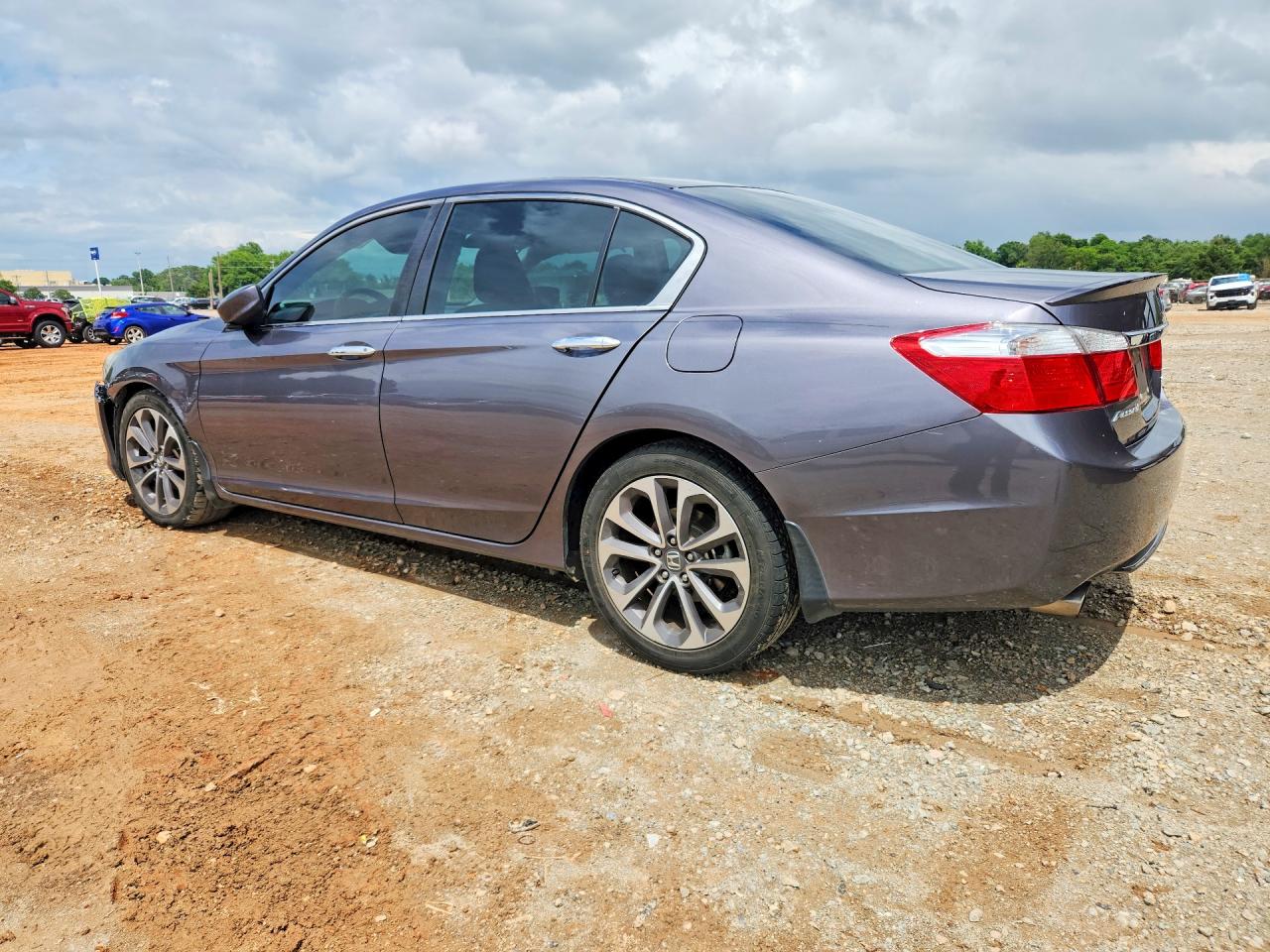 2015 Honda Accord Sport Gray vin: 1HGCR2F51FA175797