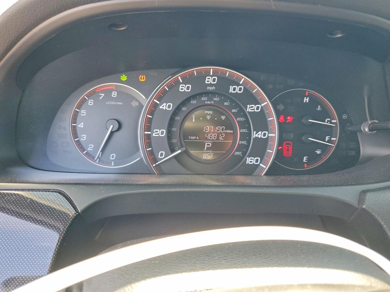 2015 Honda Accord Sport Gray vin: 1HGCR2F51FA180725