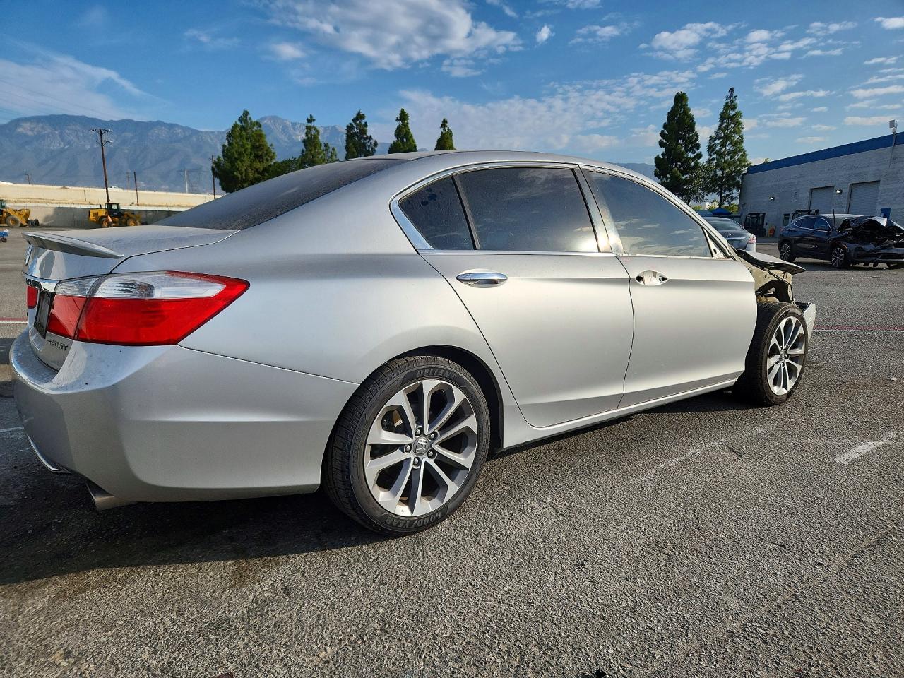 2015 Honda Accord Sport Se Silver vin: 1HGCR2F51FA185682
