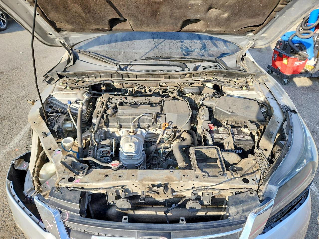 2015 Honda Accord Sport Se Silver vin: 1HGCR2F51FA185682