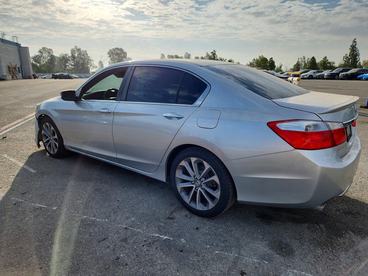 2015 Honda Accord Sport Se Silver vin: 1HGCR2F51FA185682