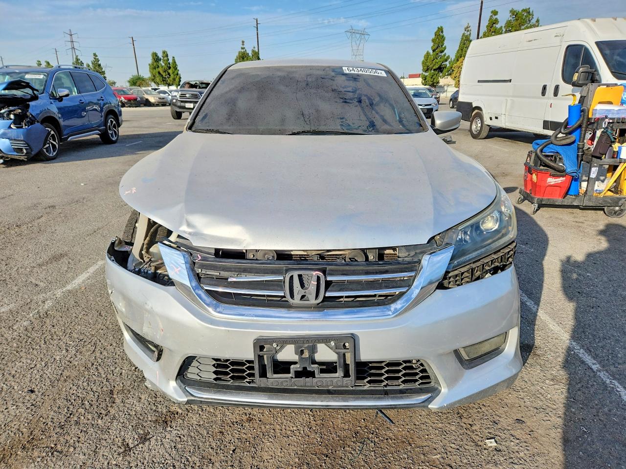 2015 Honda Accord Sport Se Silver vin: 1HGCR2F51FA185682