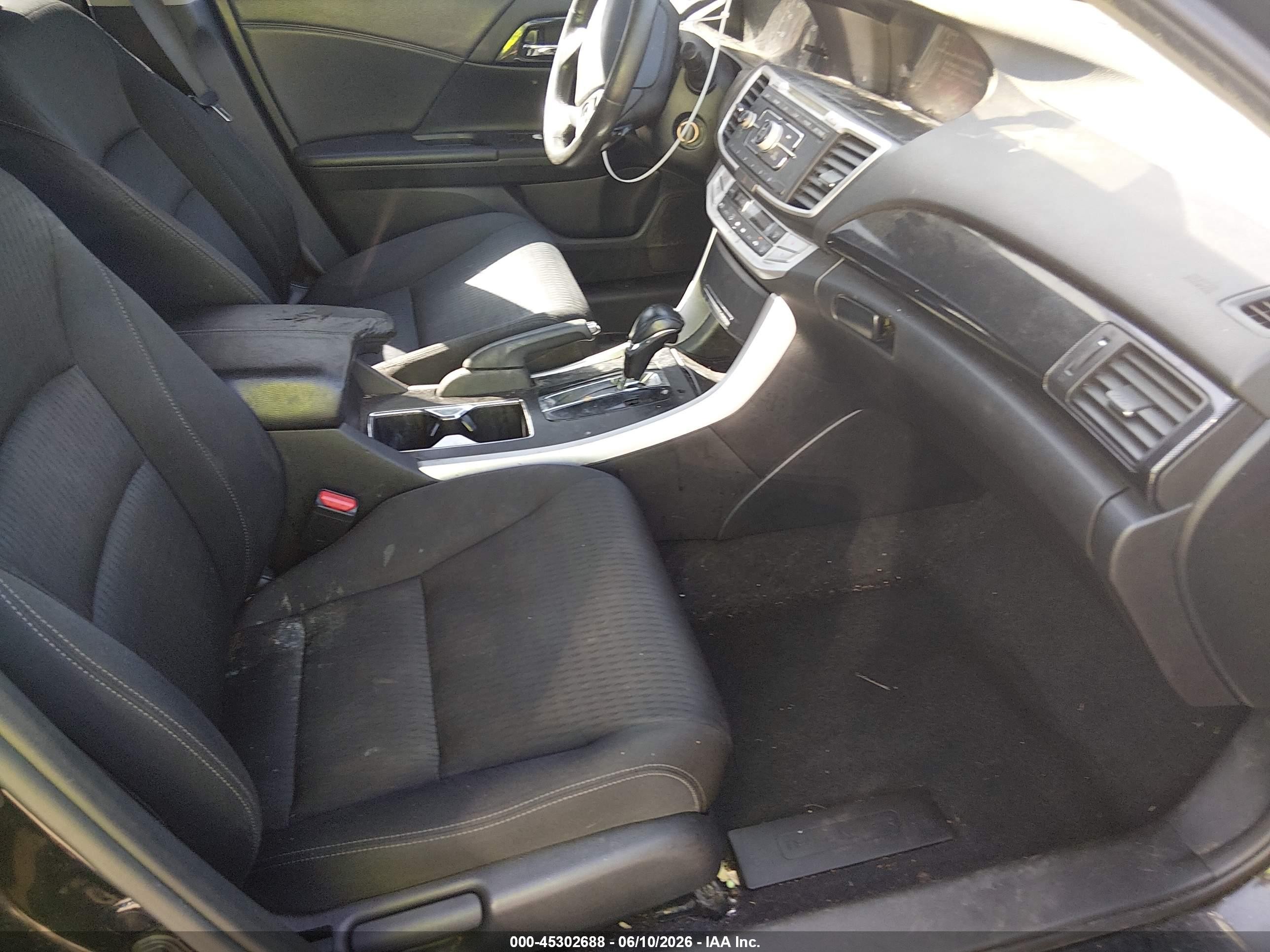 2015 Honda Accord Sport Black vin: 1HGCR2F51FA192745