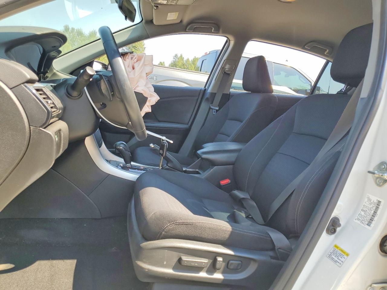 2015 Honda Accord Sport Белый vin: 1HGCR2F51FA193717