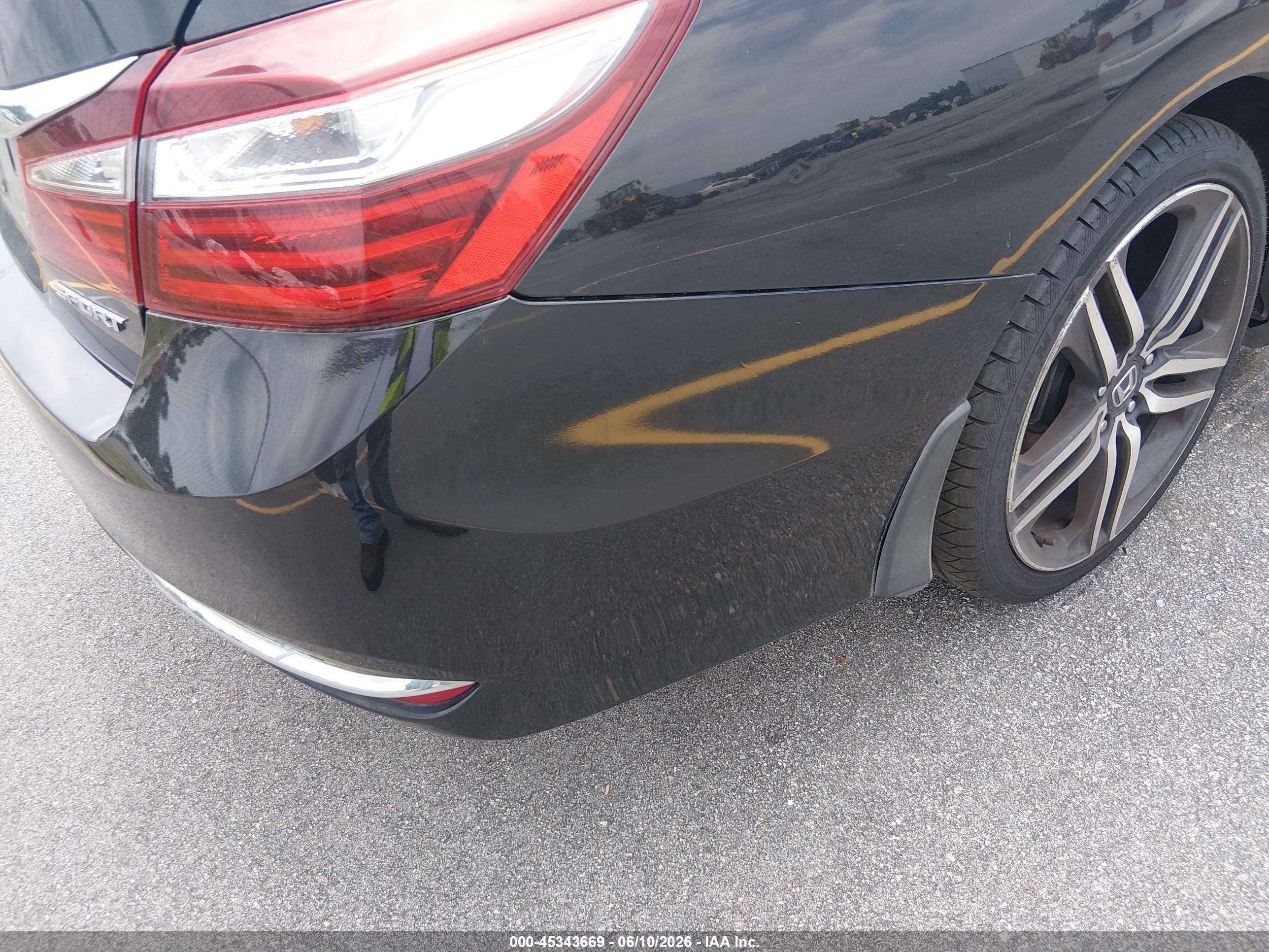 2016 Honda Accord Sport Black vin: 1HGCR2F51GA107940